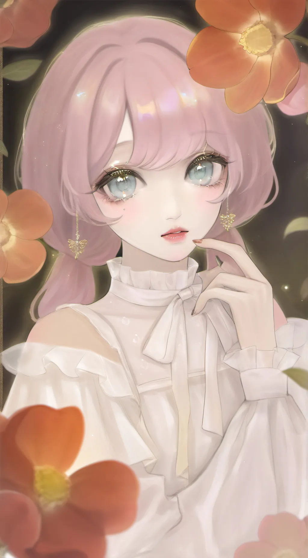 ai character: Lilly and Ash background