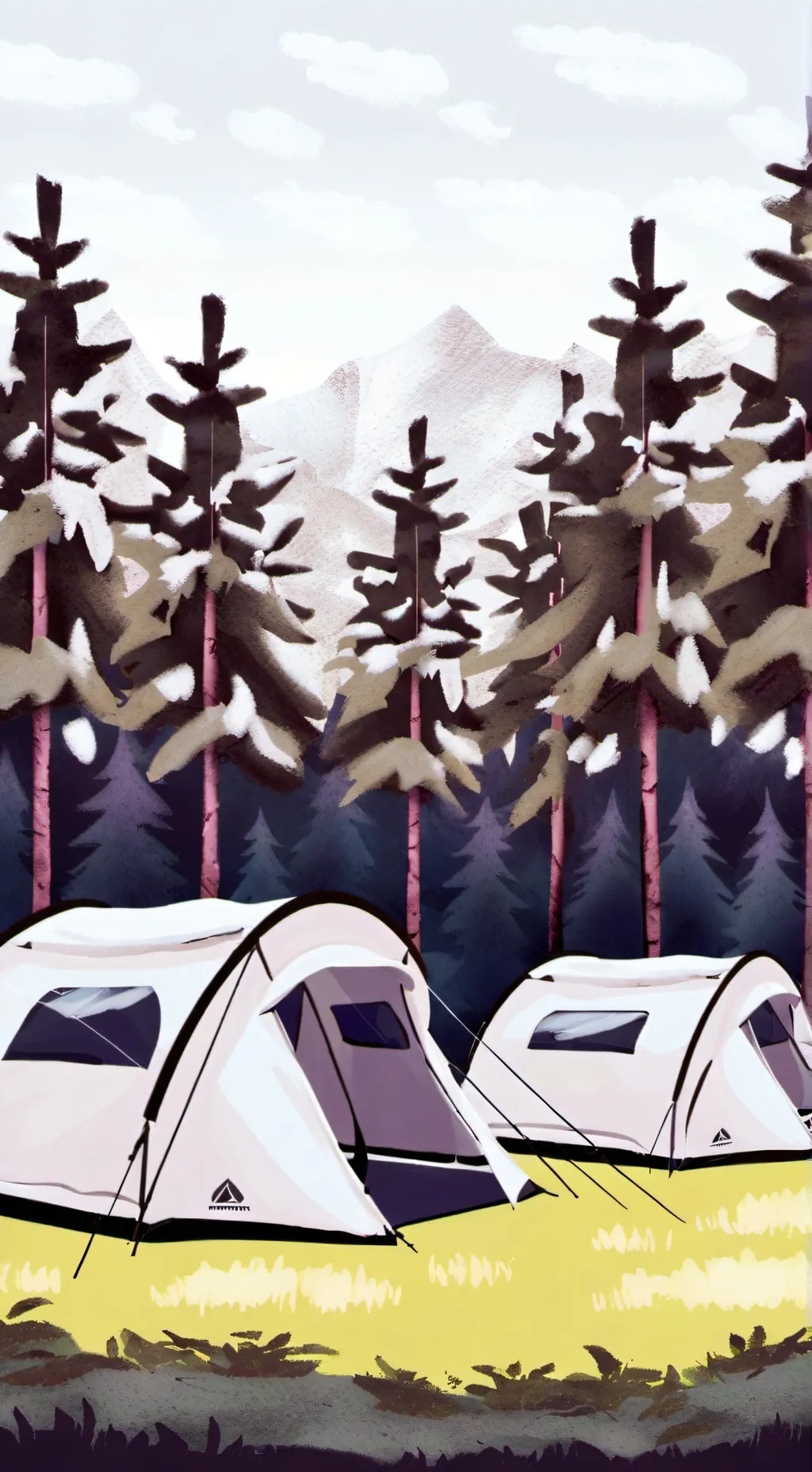 ai character: DSaF Camping Trip! background