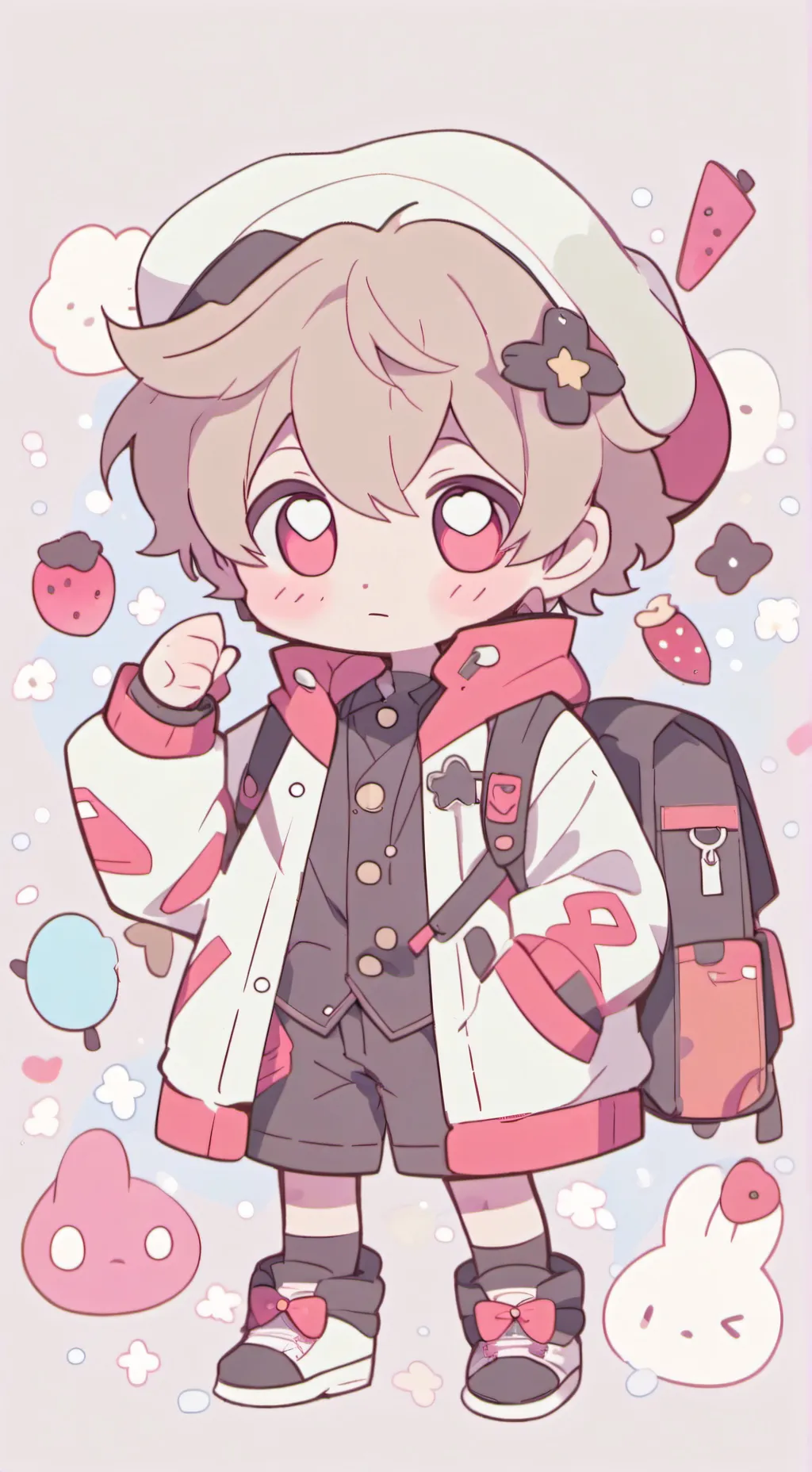 ai character: DW!! <3 background