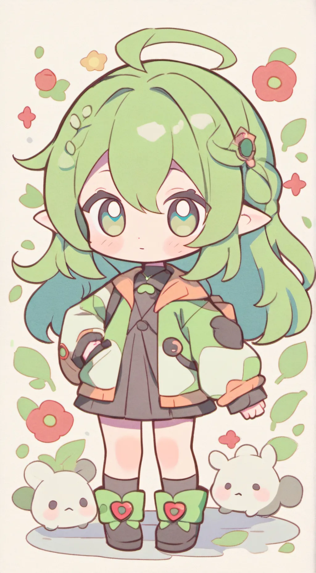 ai character: SPRUNK background