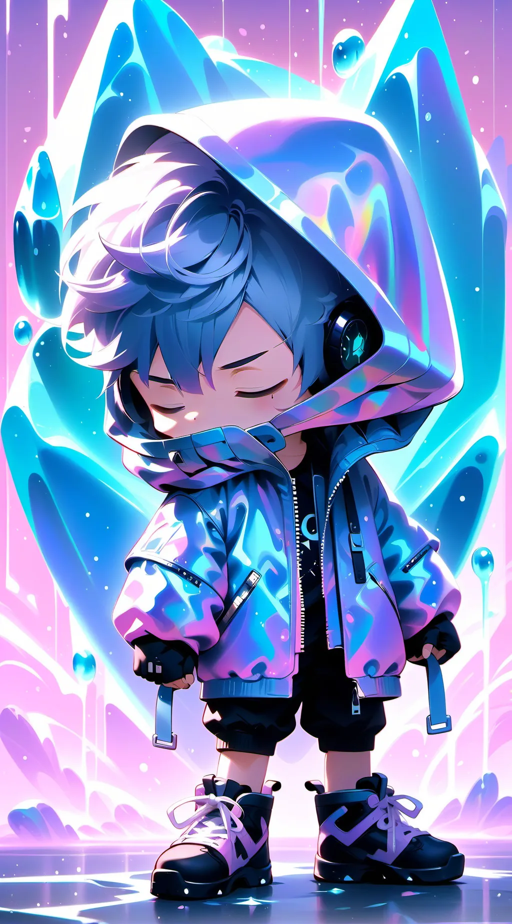 ai character: Toga x Uararaka background