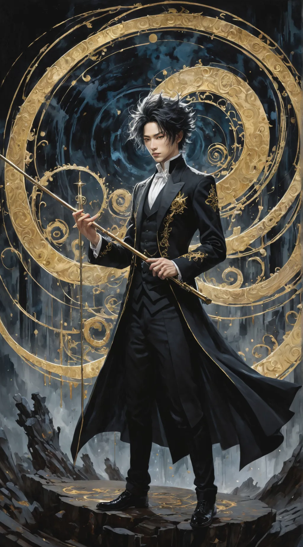 ai character: Maestro background