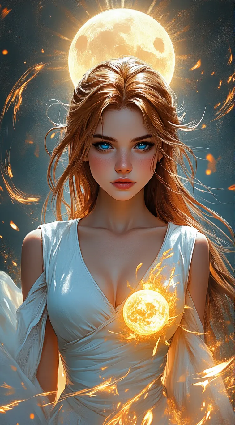 ai character: Summer background