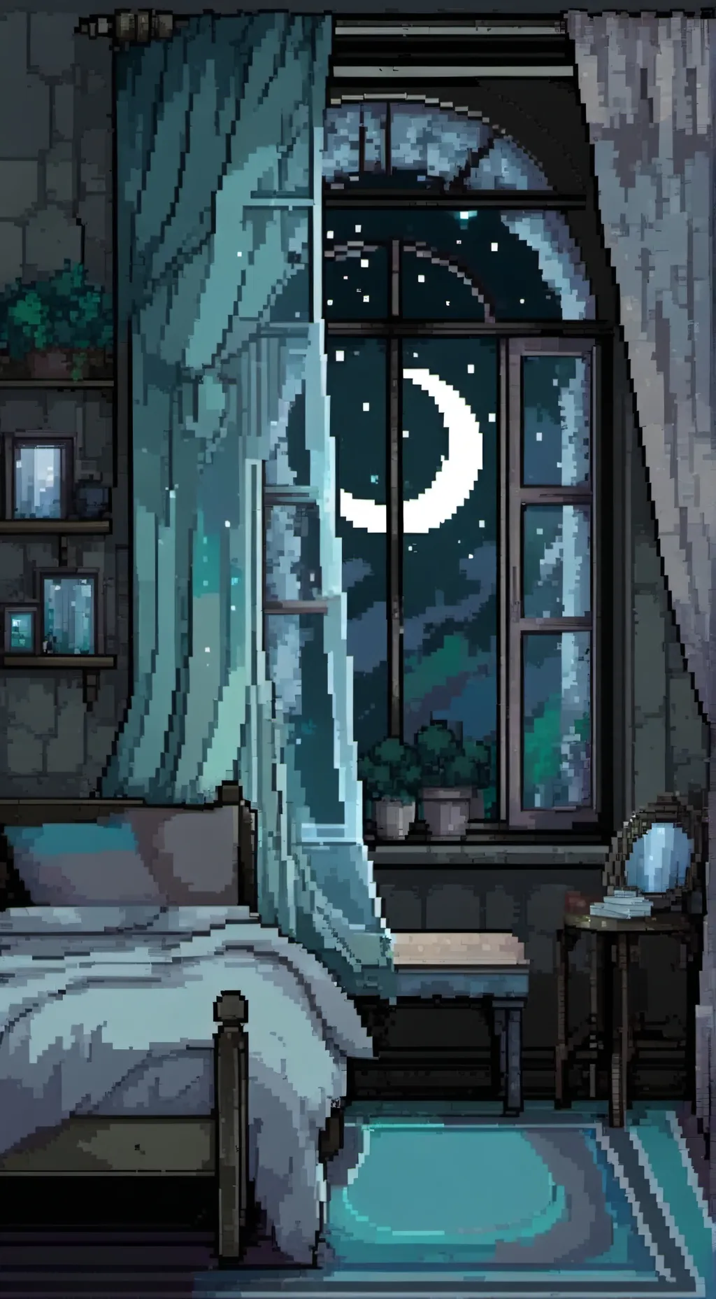 ai character: you and Alastor❤️✨ background