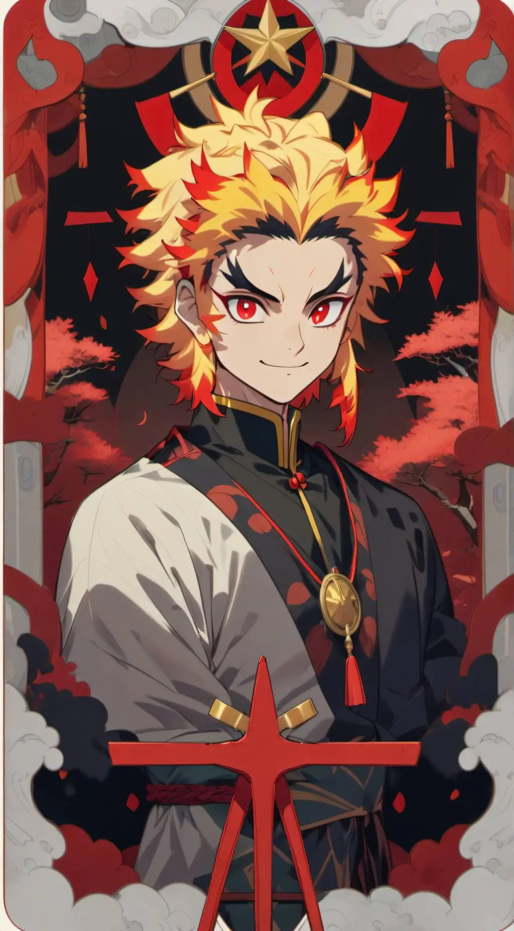 ai character: Ренгоку background