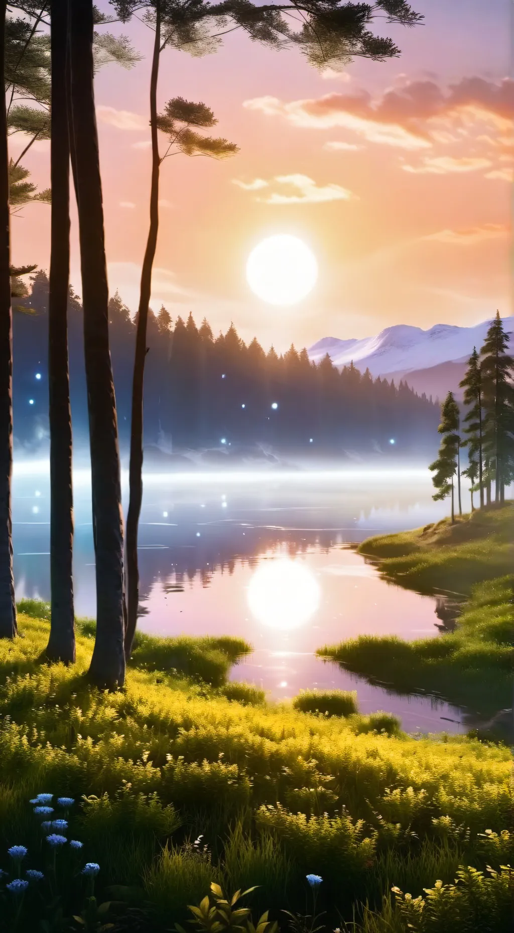 ai character: GS transfer background