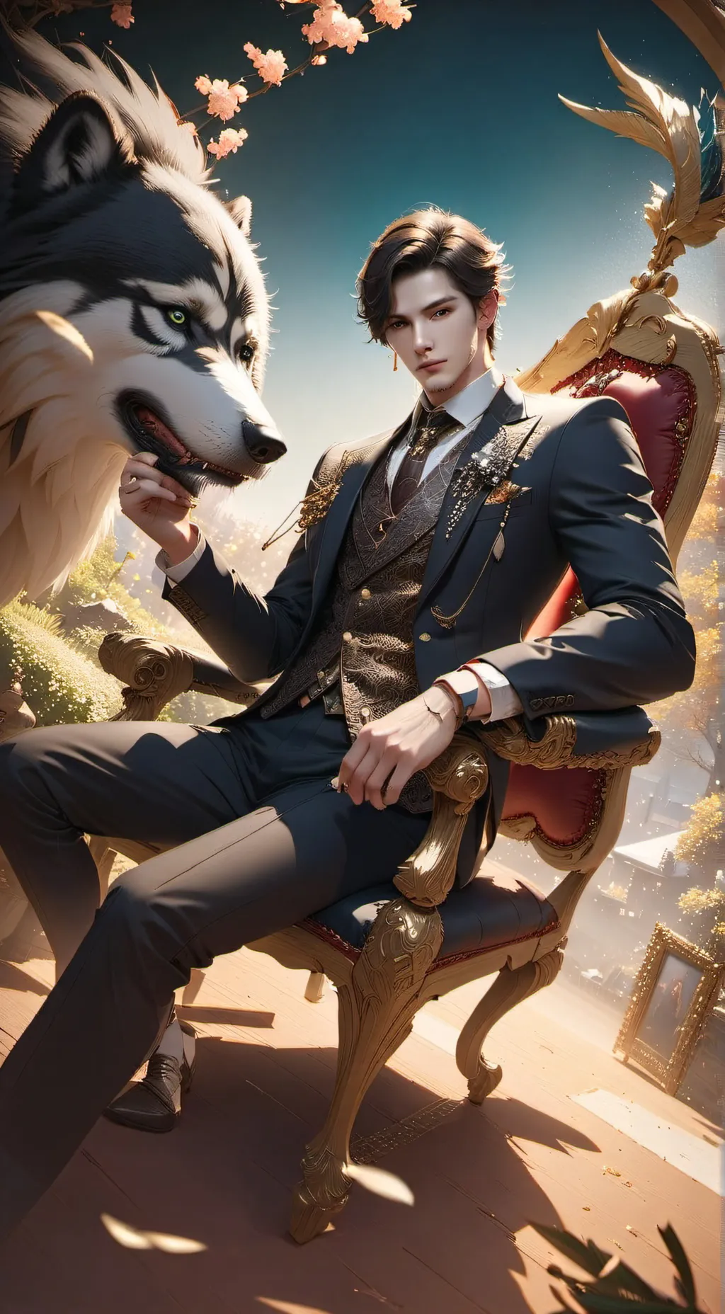 ai character: Dimitri (el lobo) background