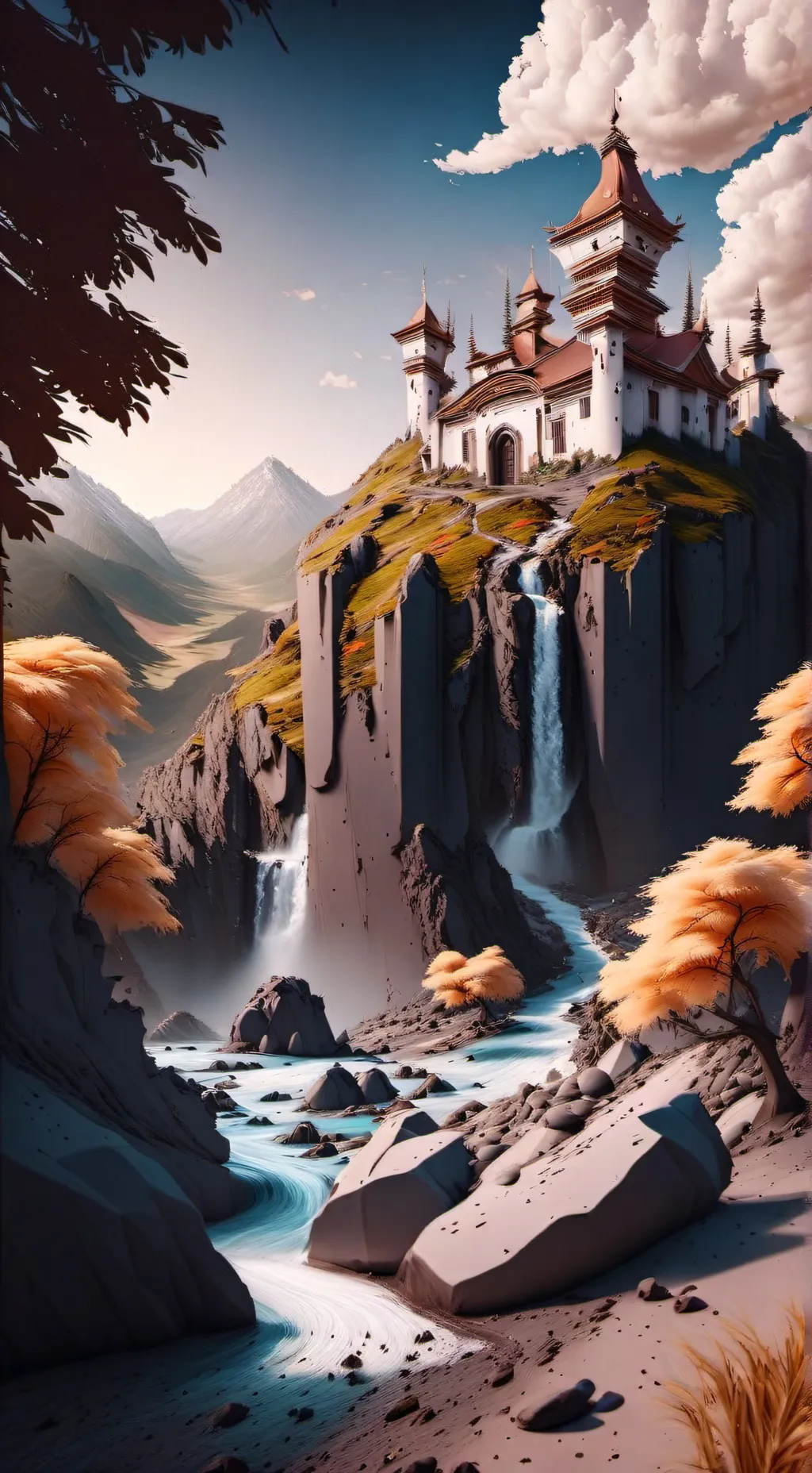 ai character: demon slayer  background