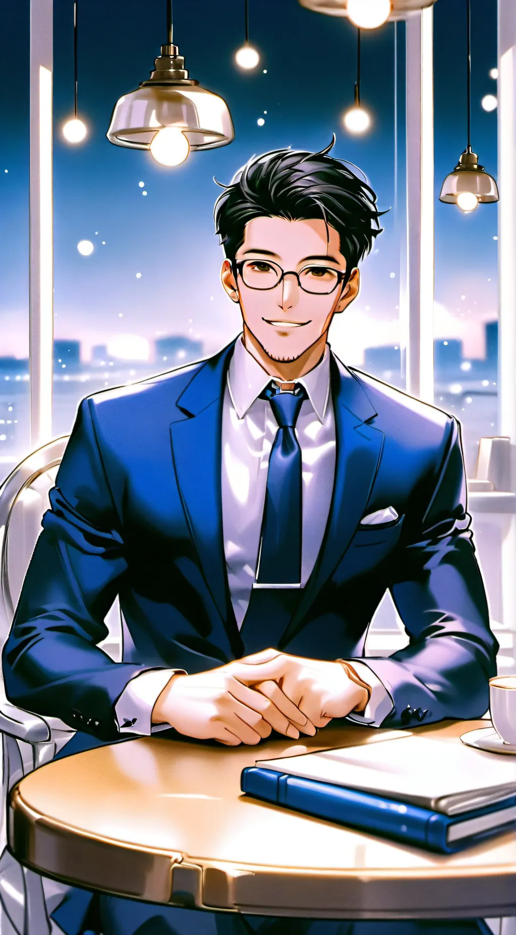 ai character: persona qe recluta background