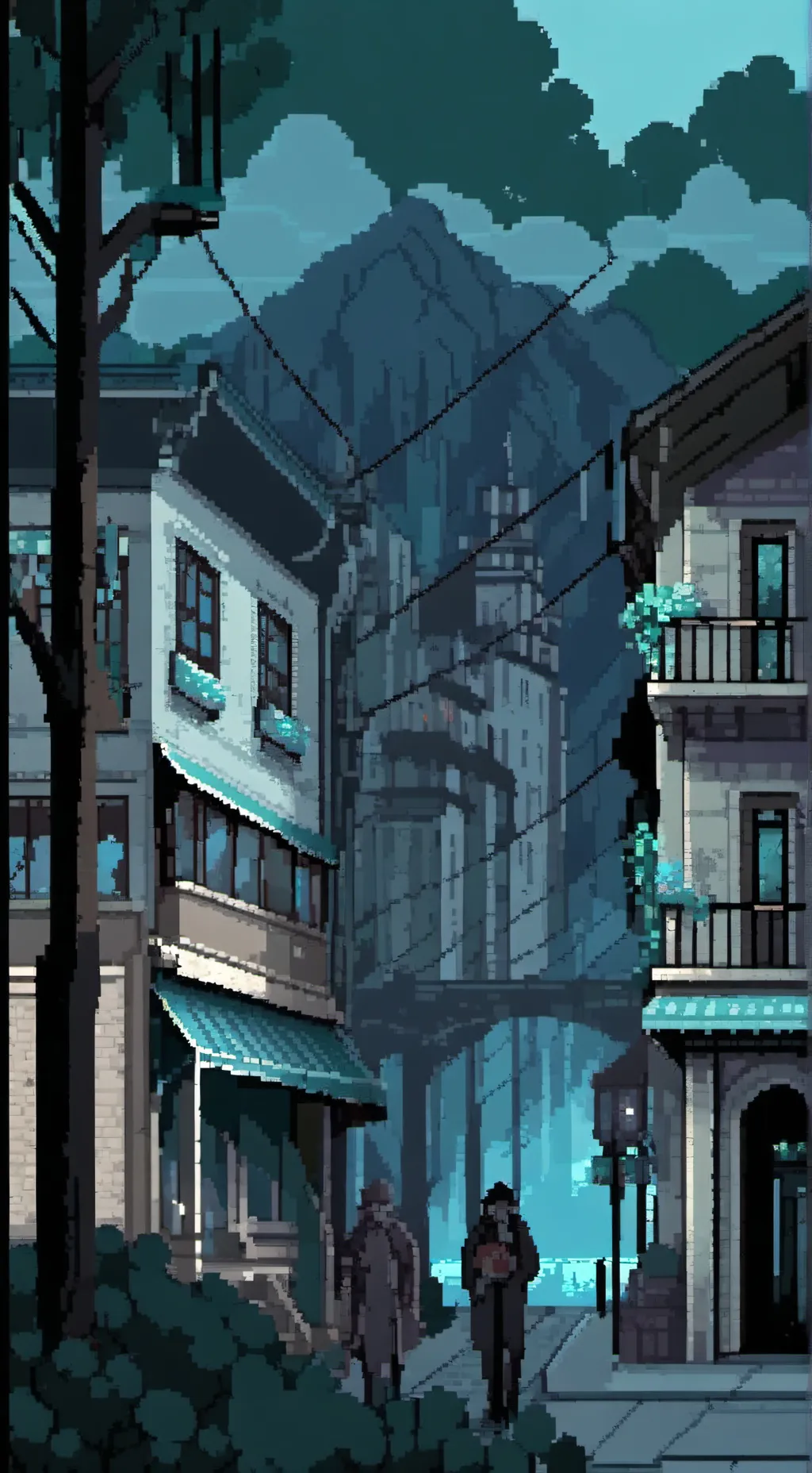 ai character: the human body. background