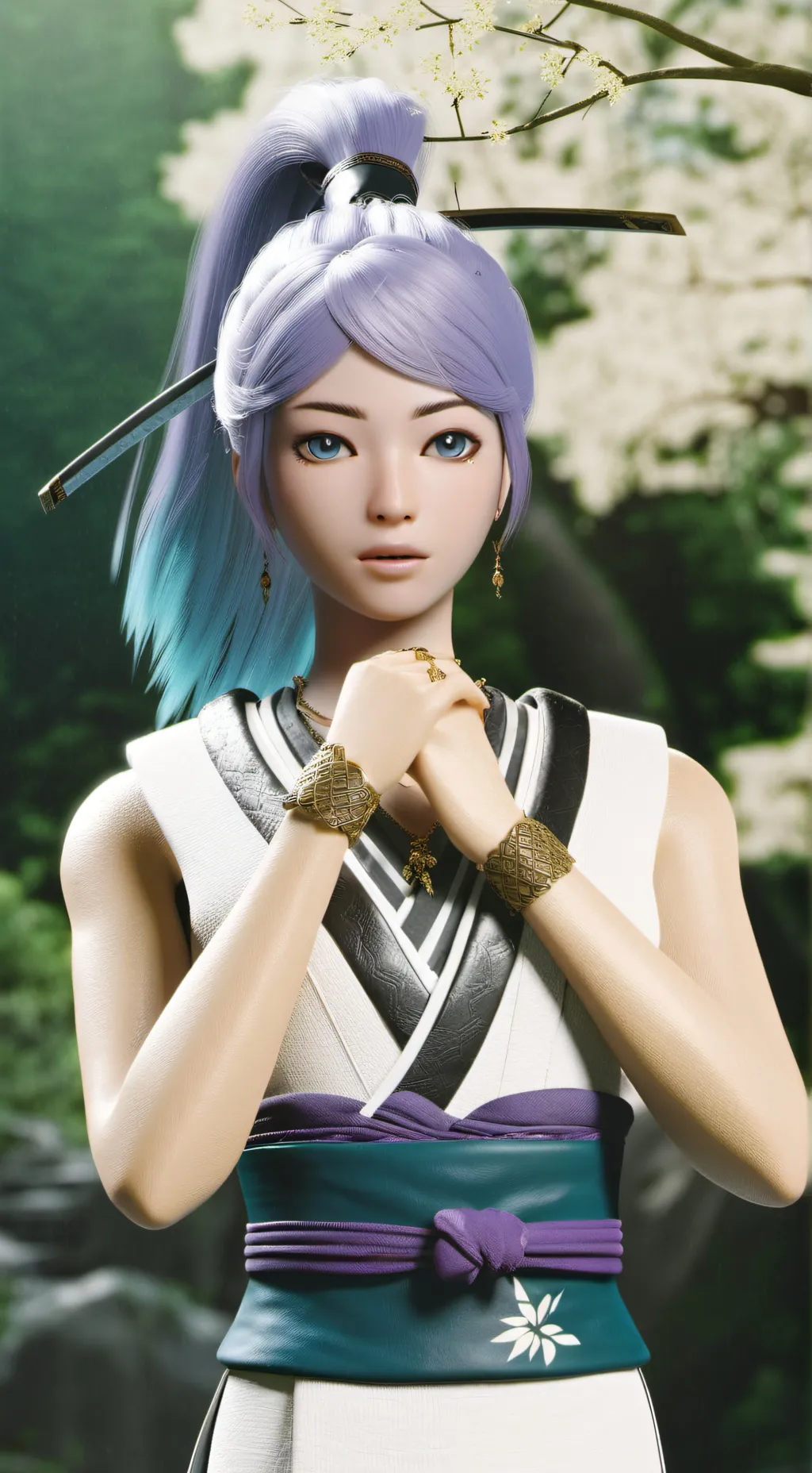 ai character: Yurika Moriyama background