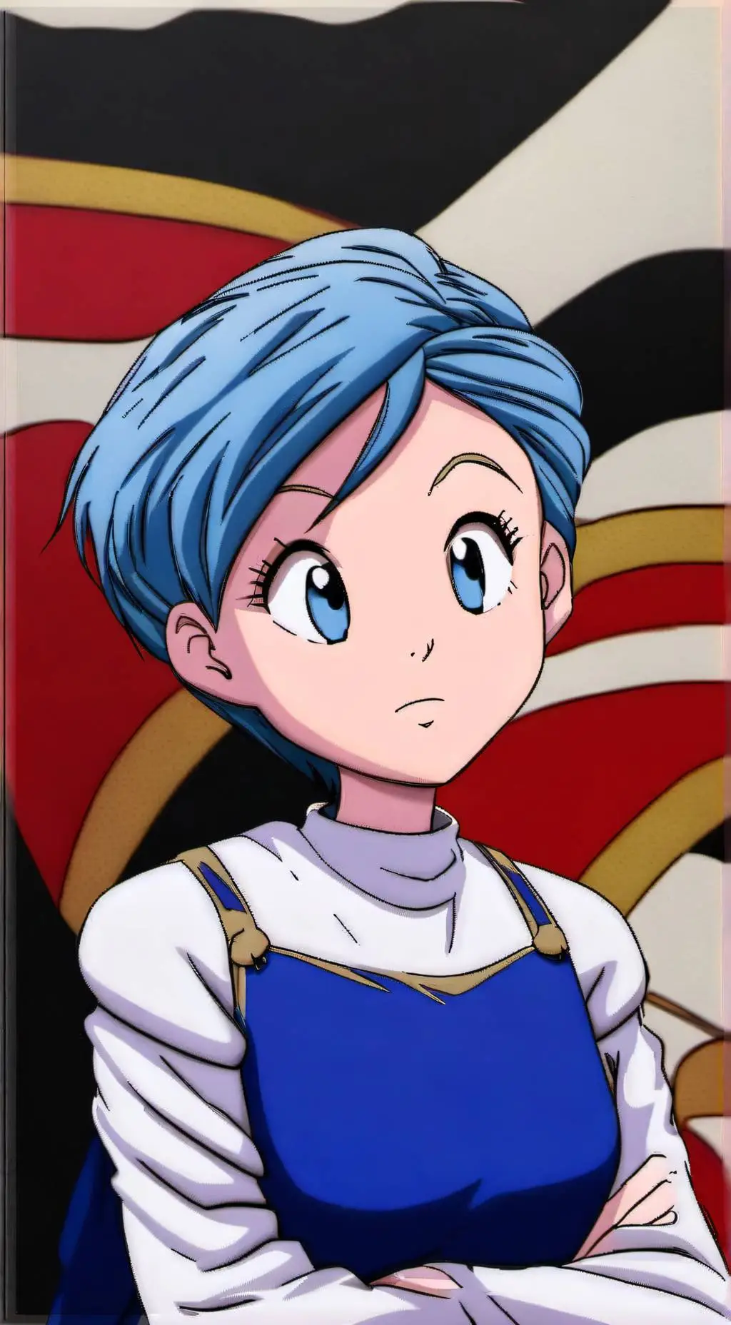 ai character: Bulma background