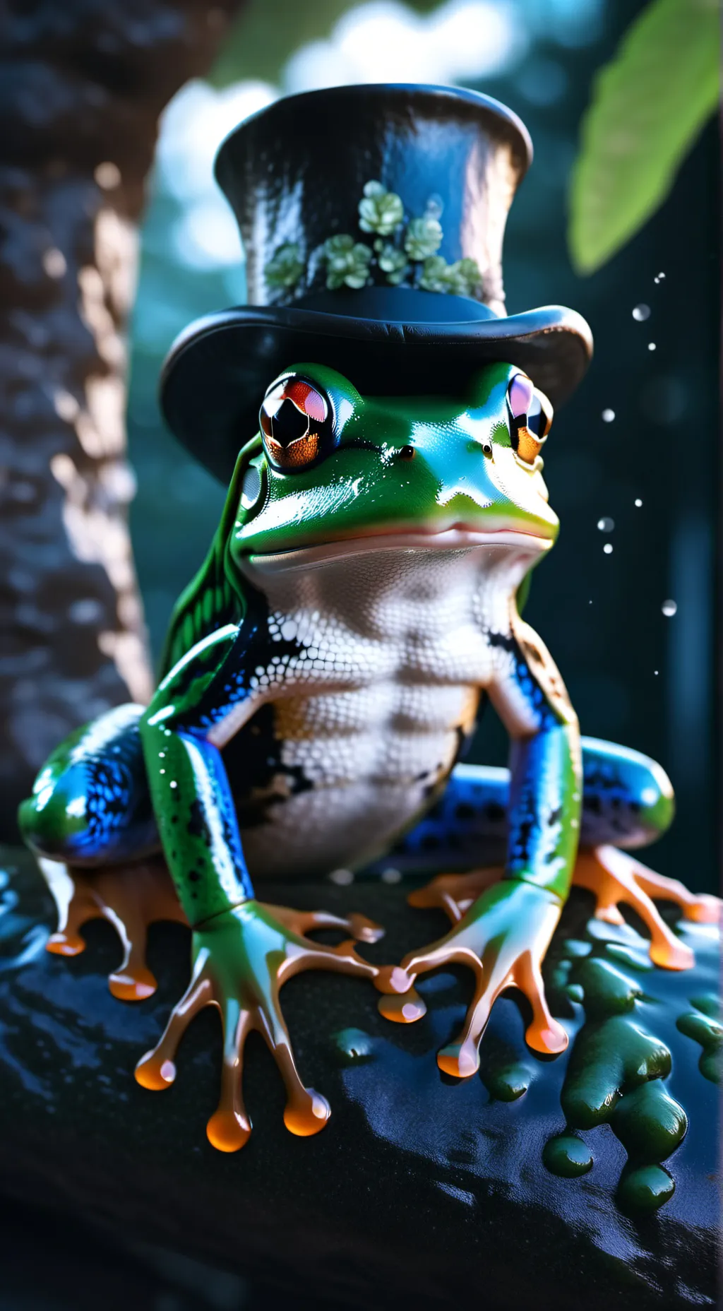 ai character: king grog background