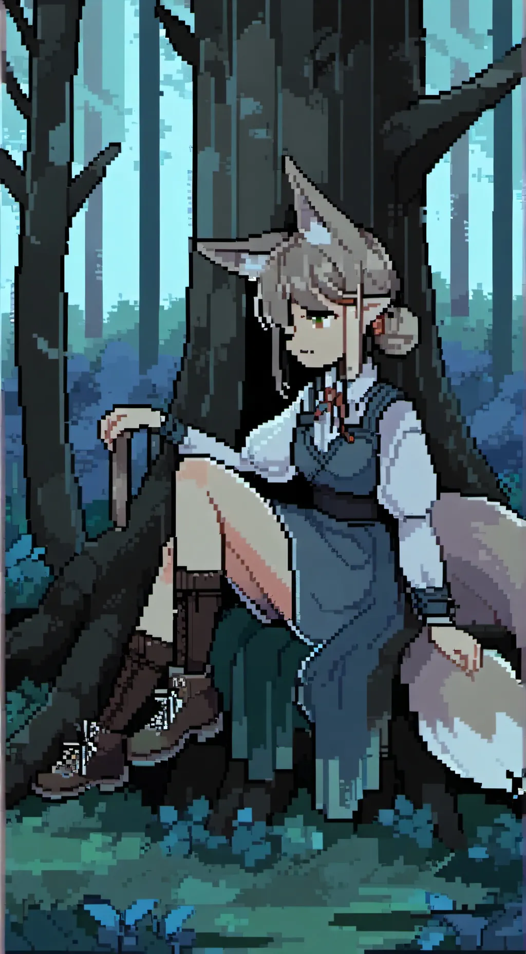 ai character: New mha student?! background