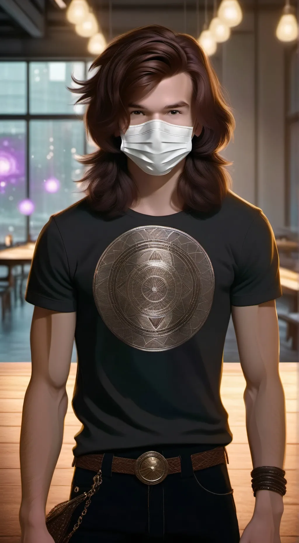 ai character: Ramboo background