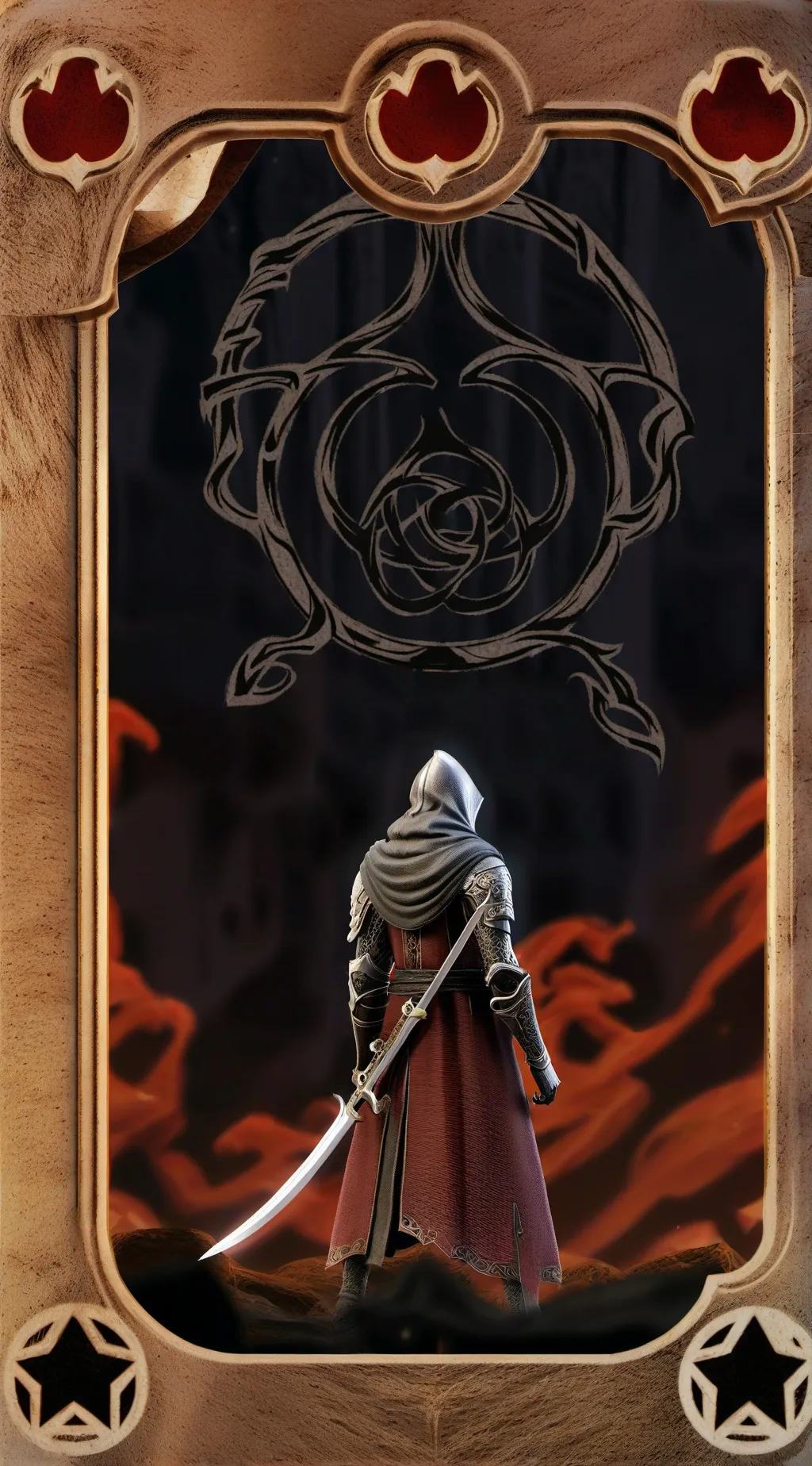 ai character: Mha squid game background