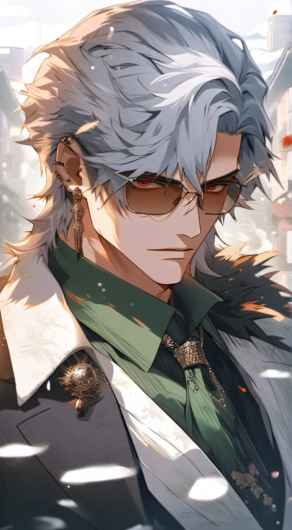 ai character: Larry background