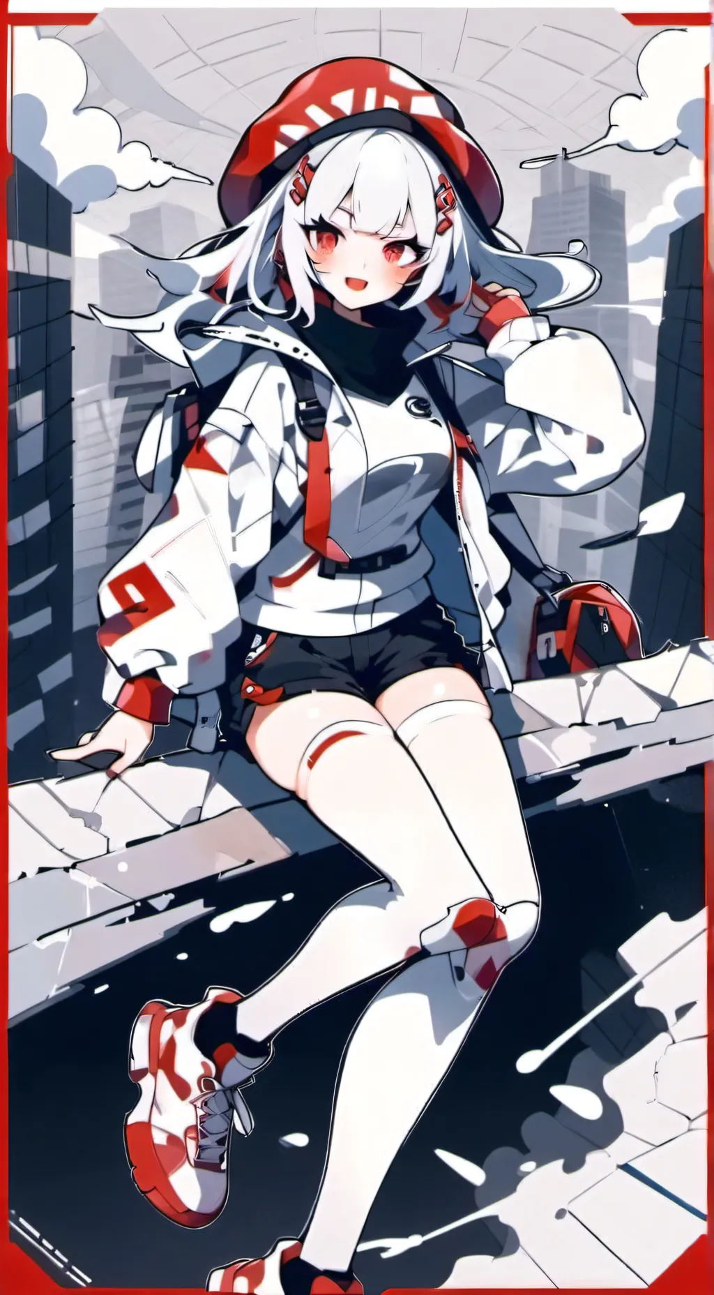 ai character: sara background