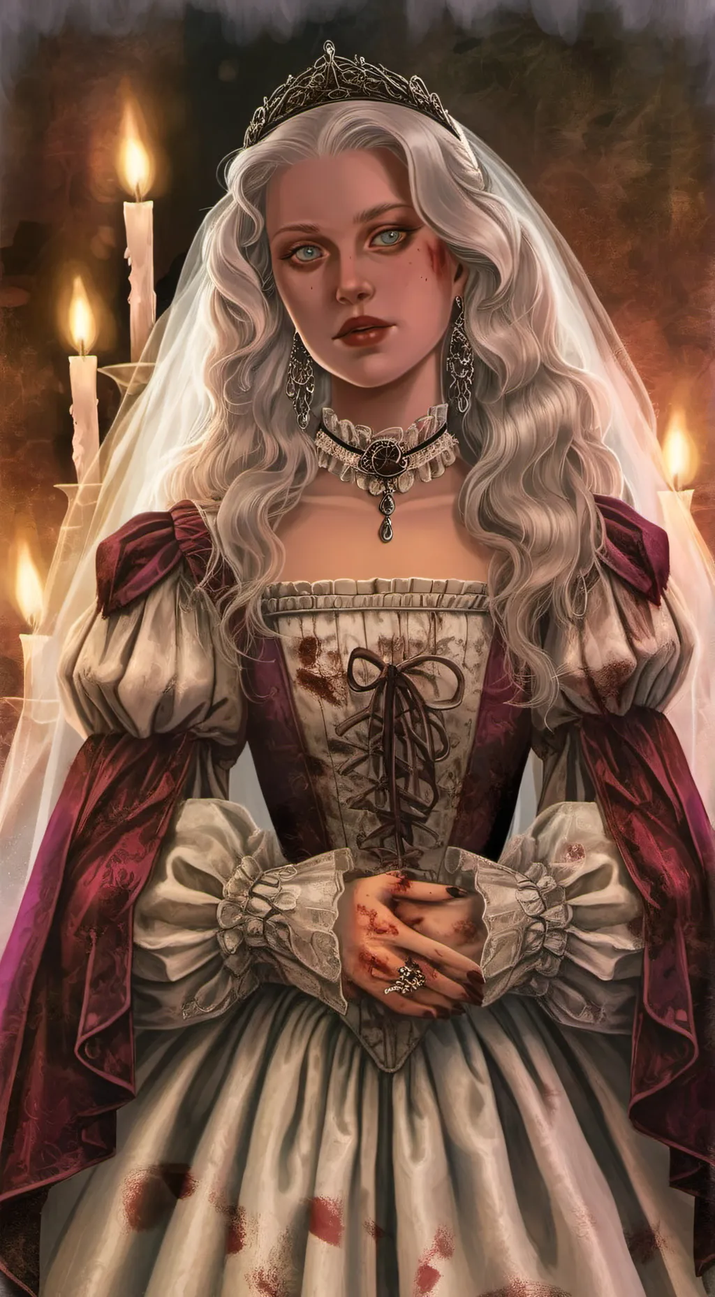 ai character: Queen Amaris background