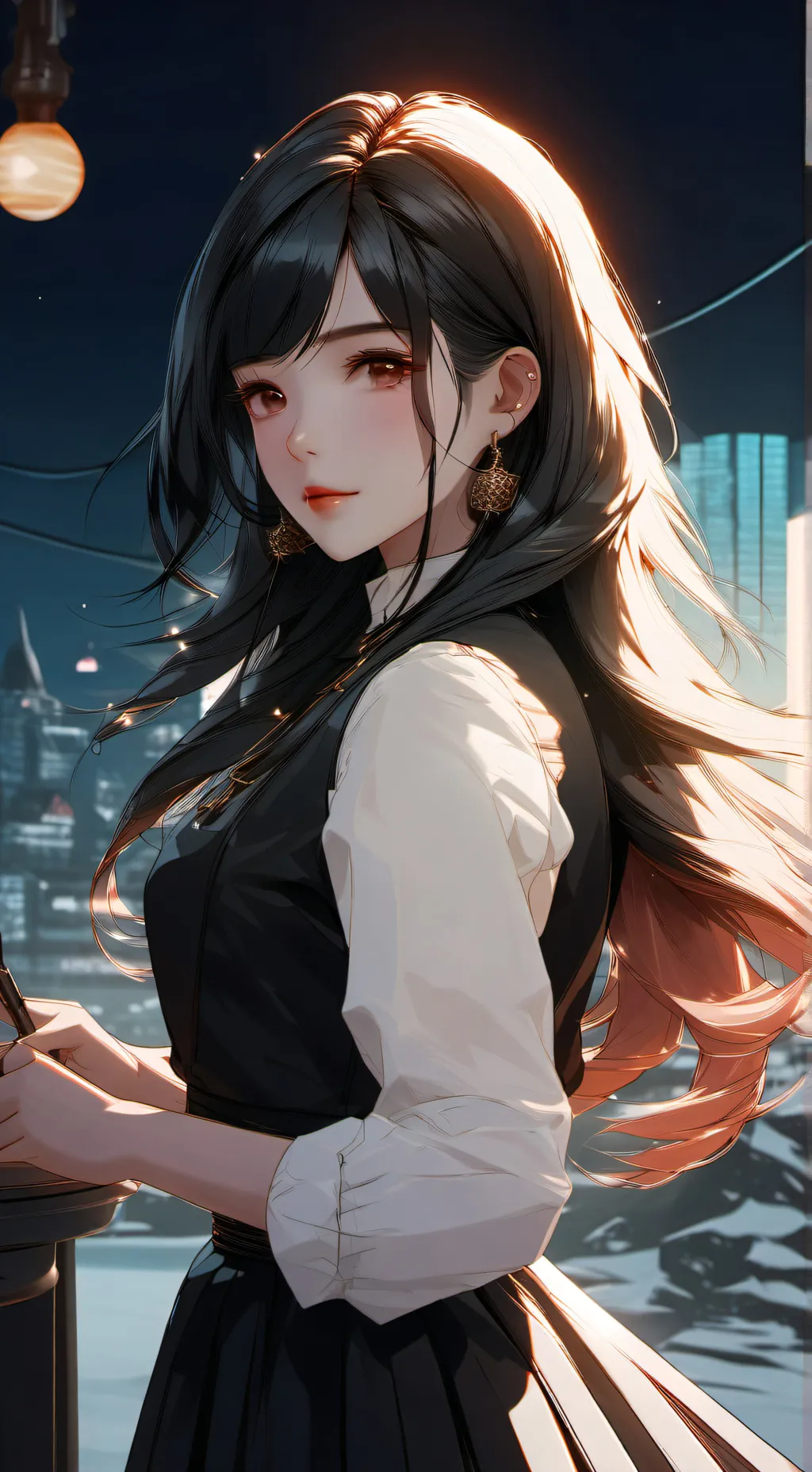 ai character: sofia background