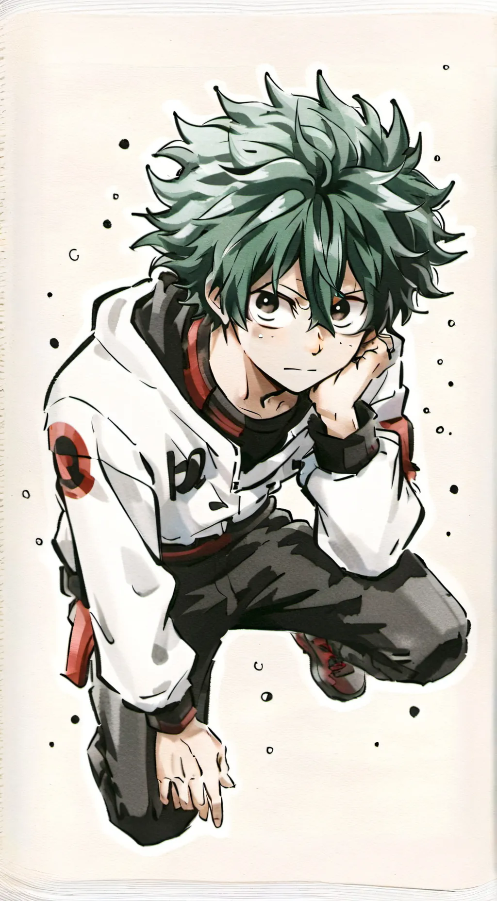 ai character: IZUKU🧀 background