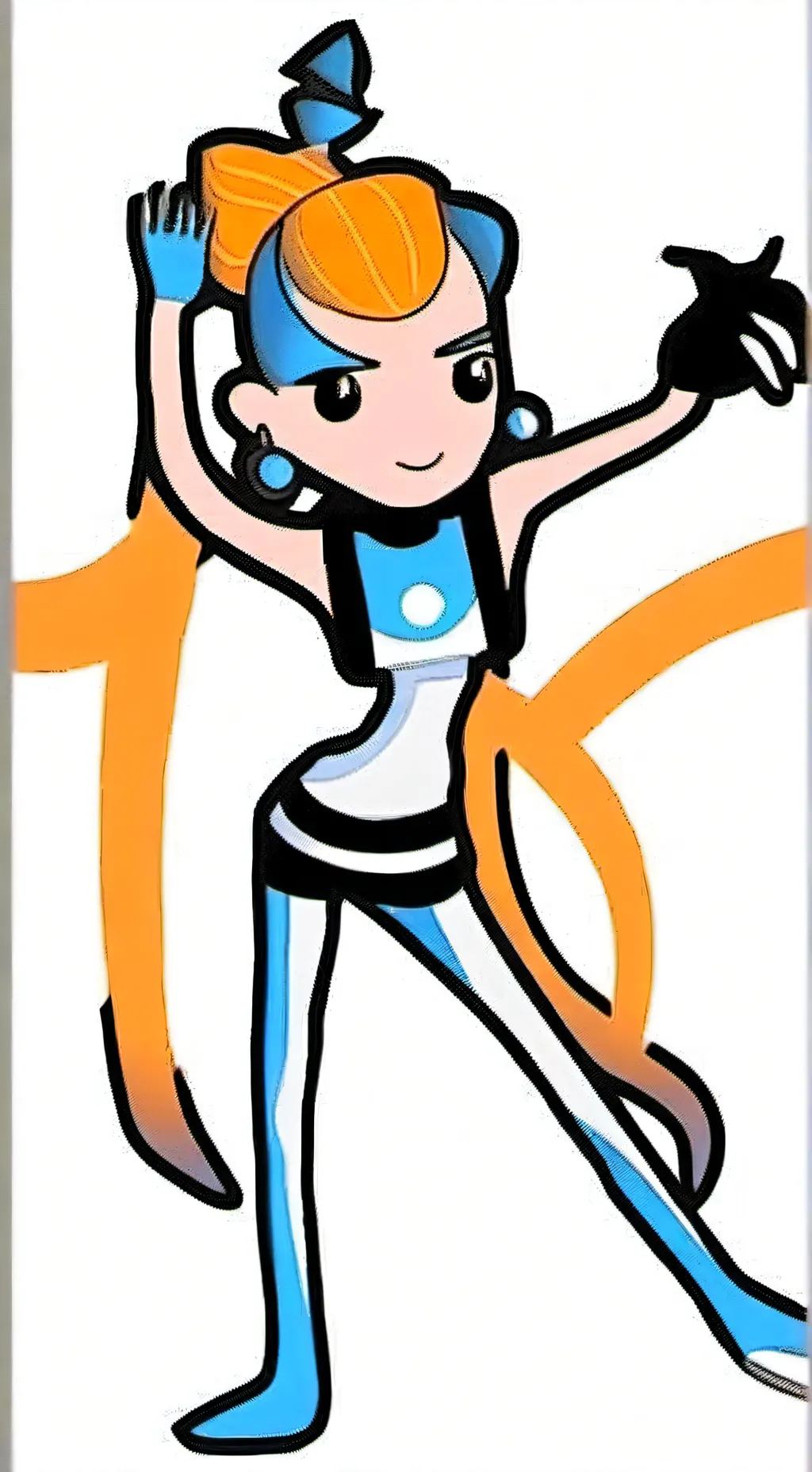 ai character: solo habla inglés background