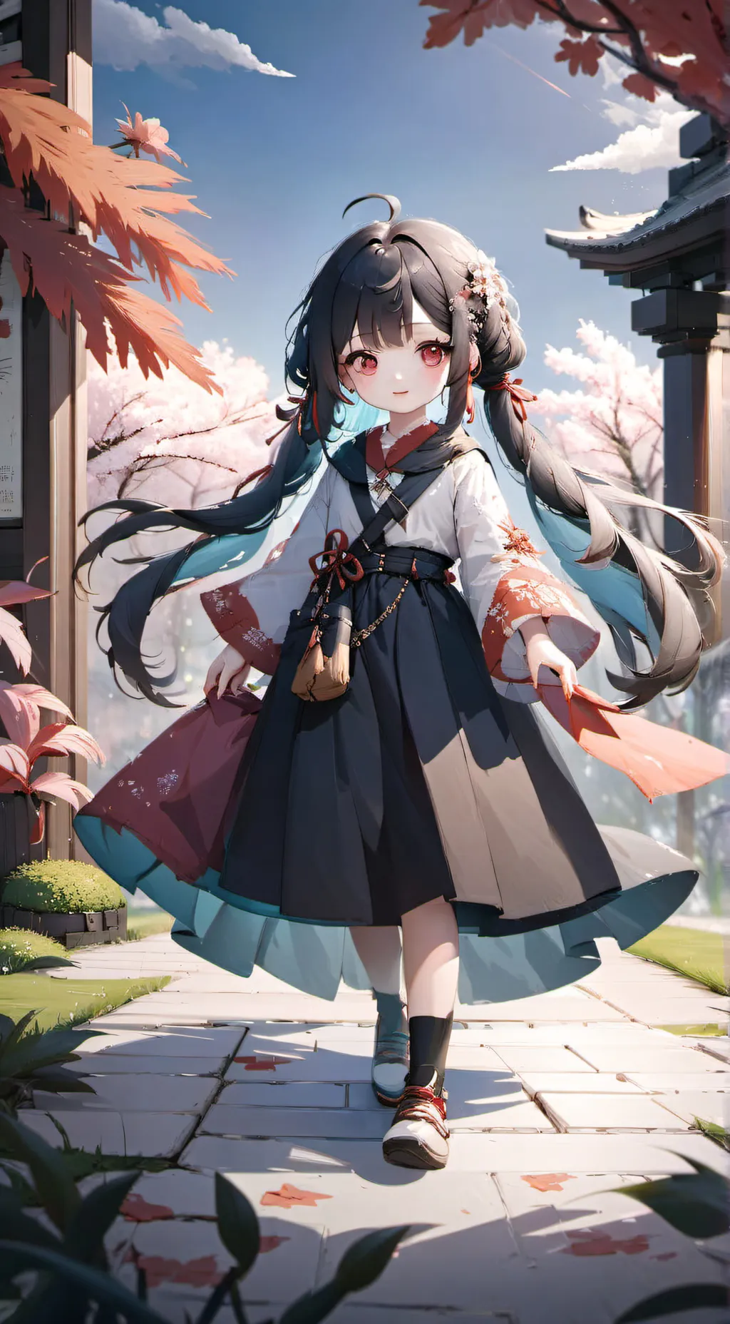 ai character: mha cat background