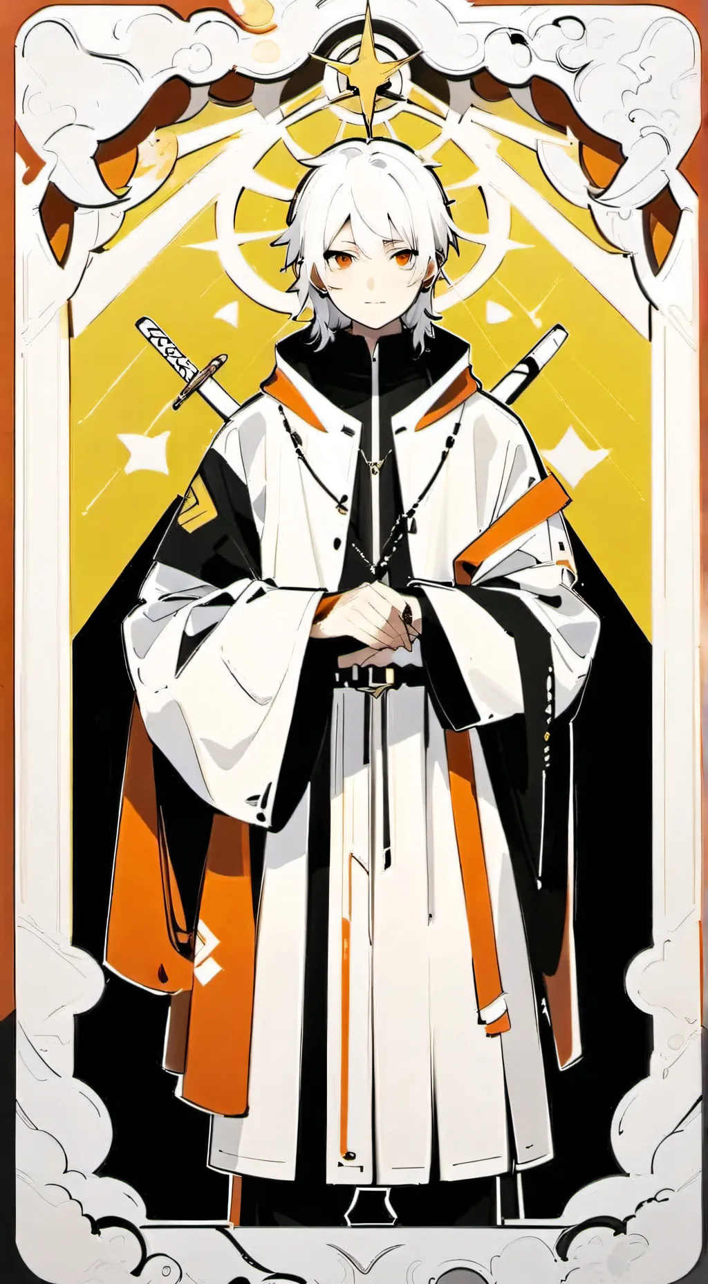 ai character: Angels brother  background