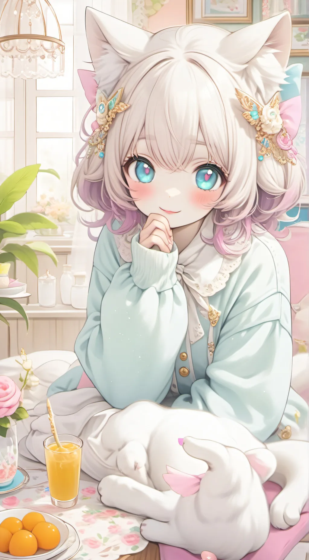 ai character: spirit  background