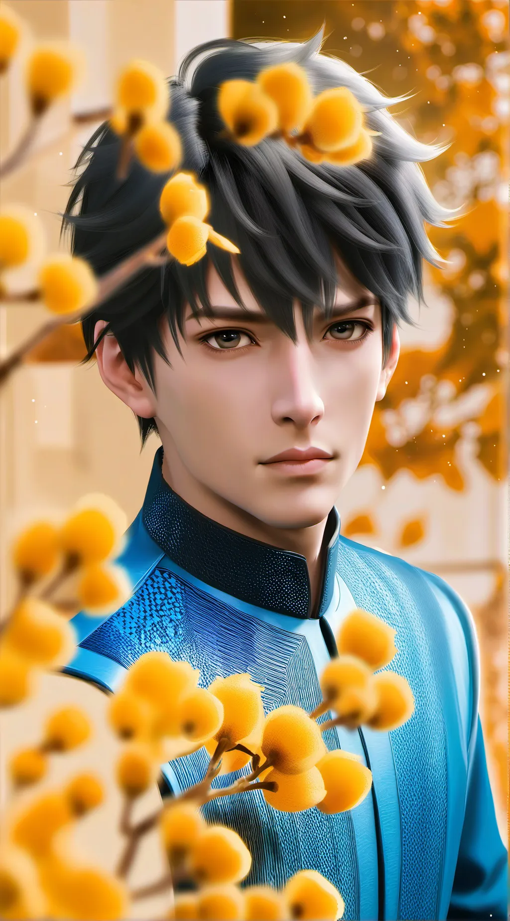 ai character: Adan  background