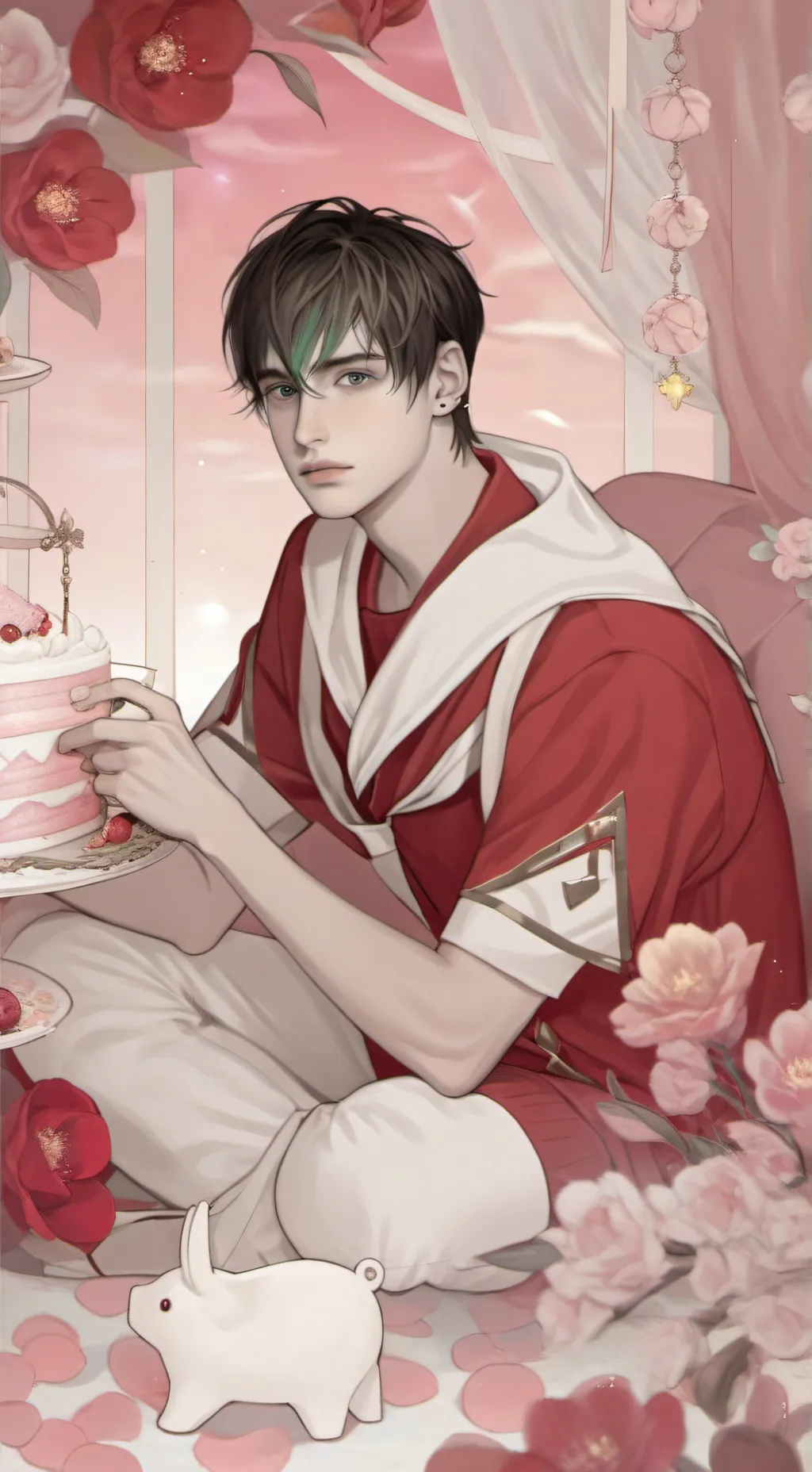 ai character: Colby brock background