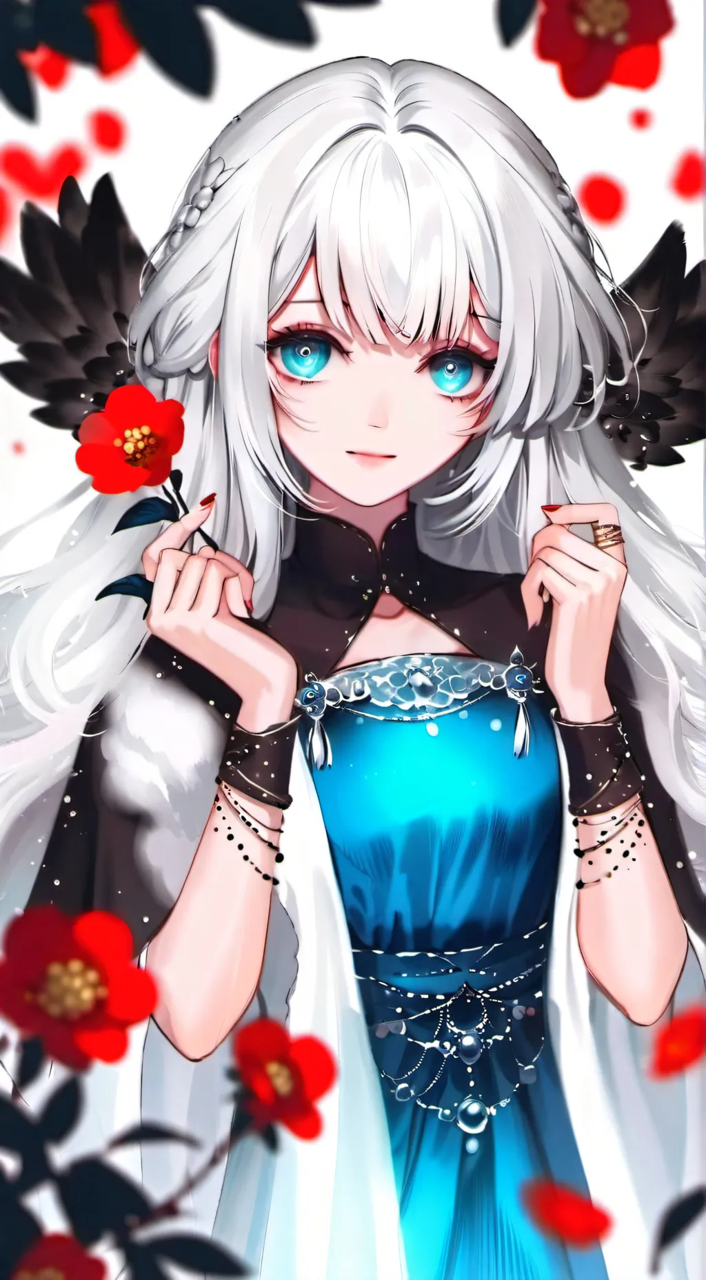 ai character: paola  background