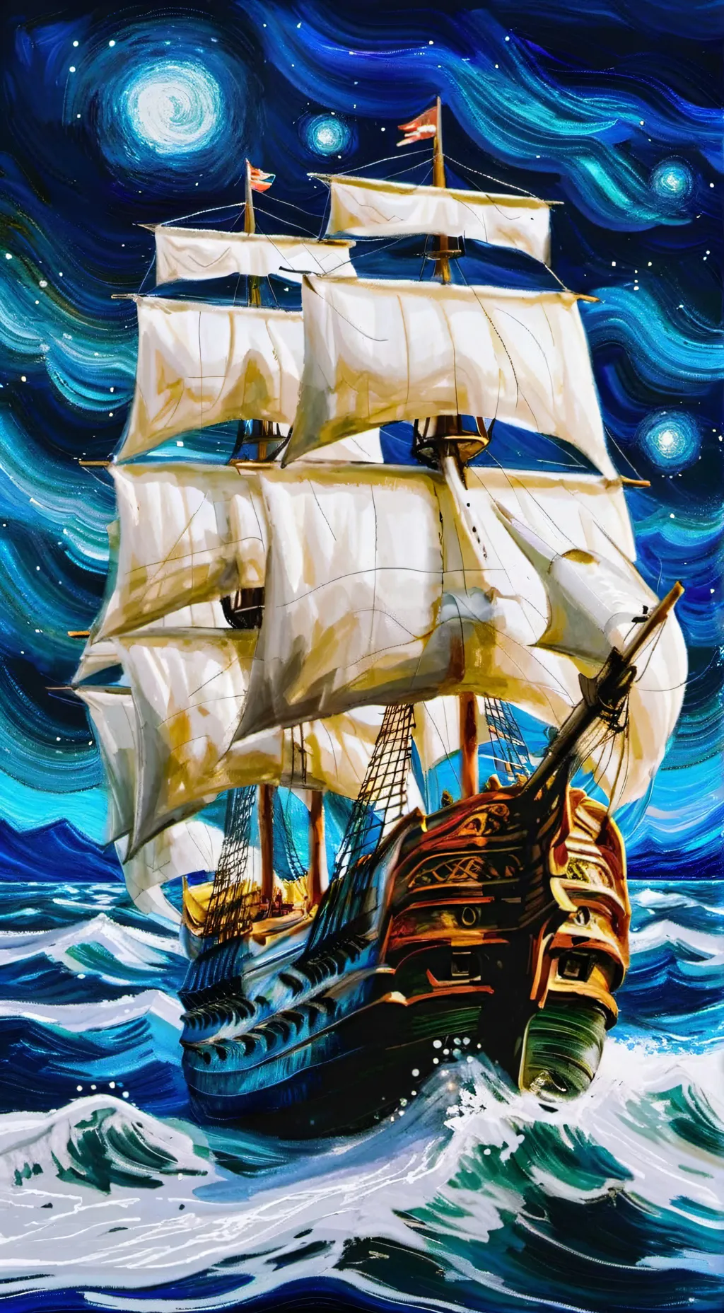 ai character: Pirates world! background