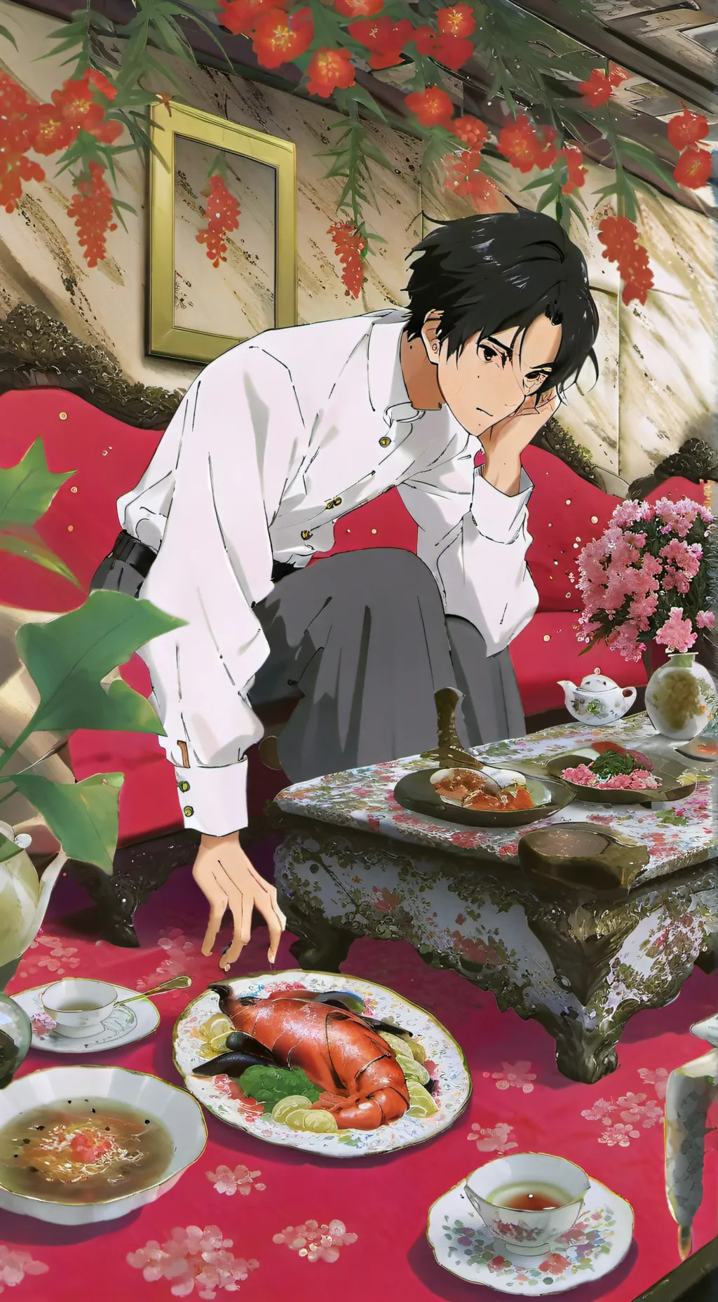 ai character: -kain- background