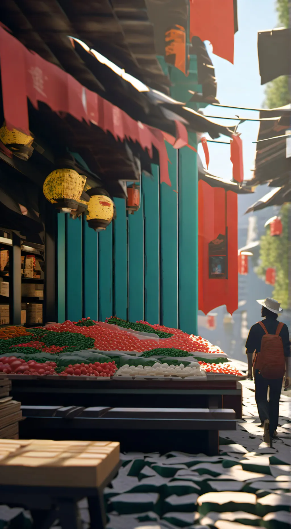 ai character: Squid game season  background