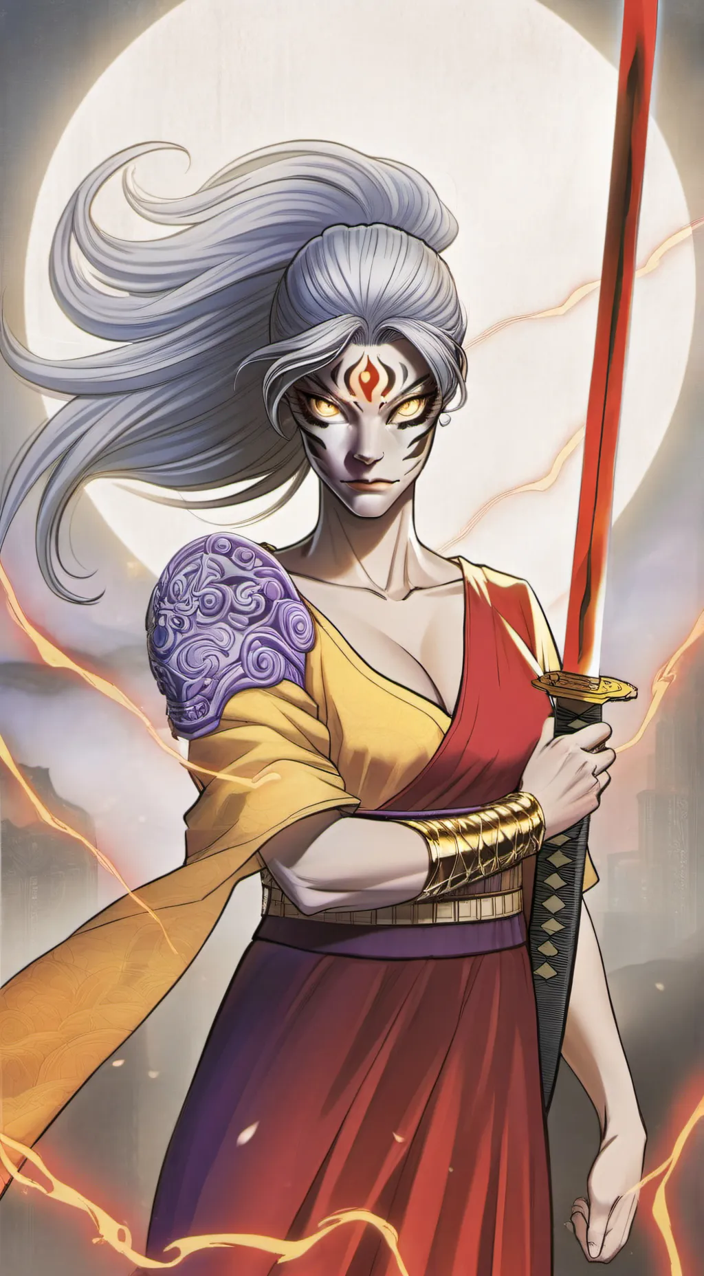 ai character: Kaida Emberclaw background