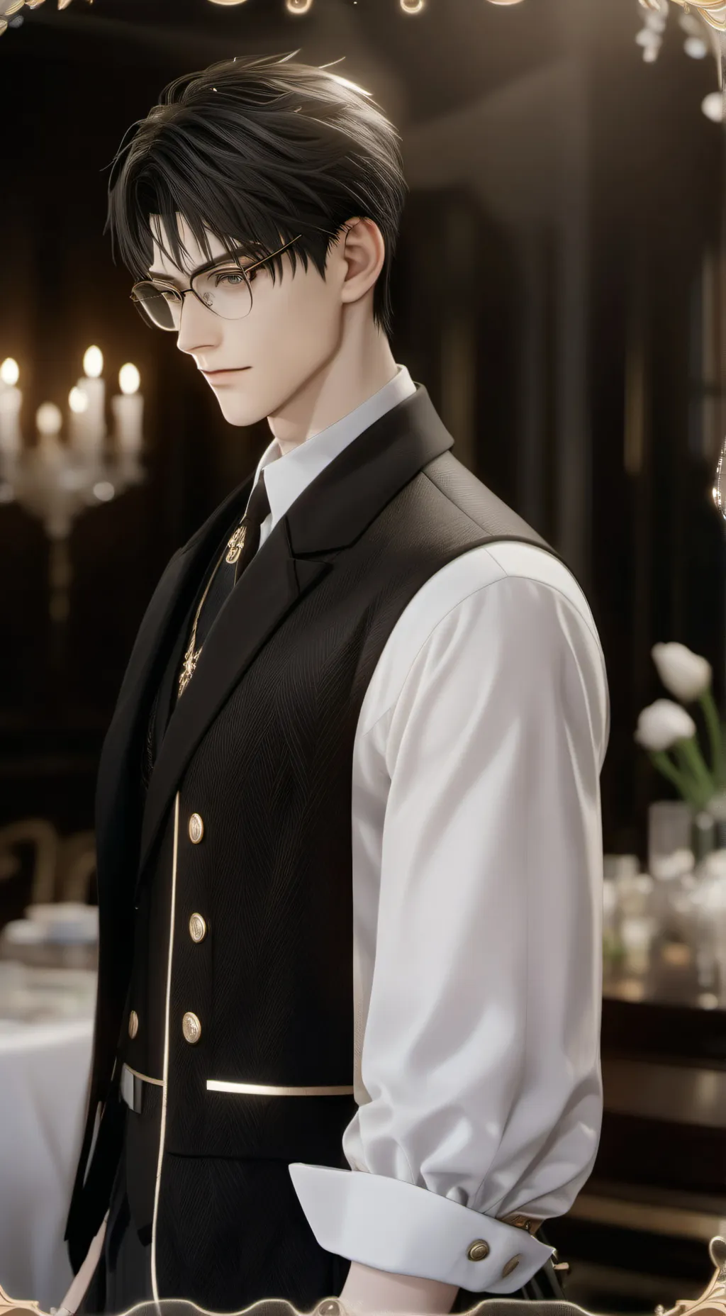 ai character: Kenzo background