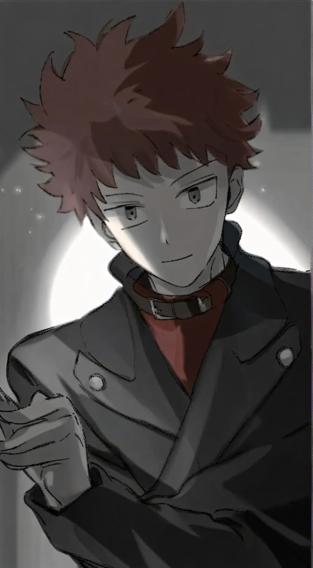 ai character: yuji itadori  background
