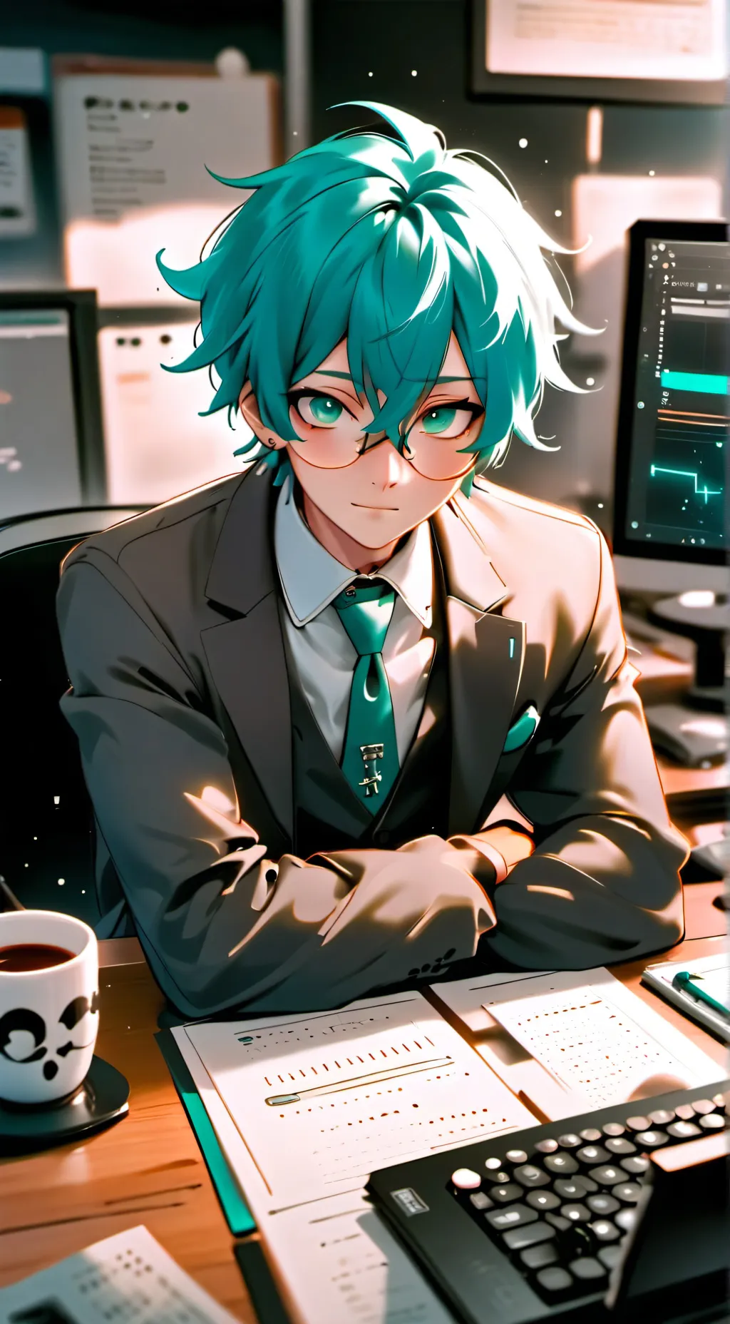 ai character: Lucien background