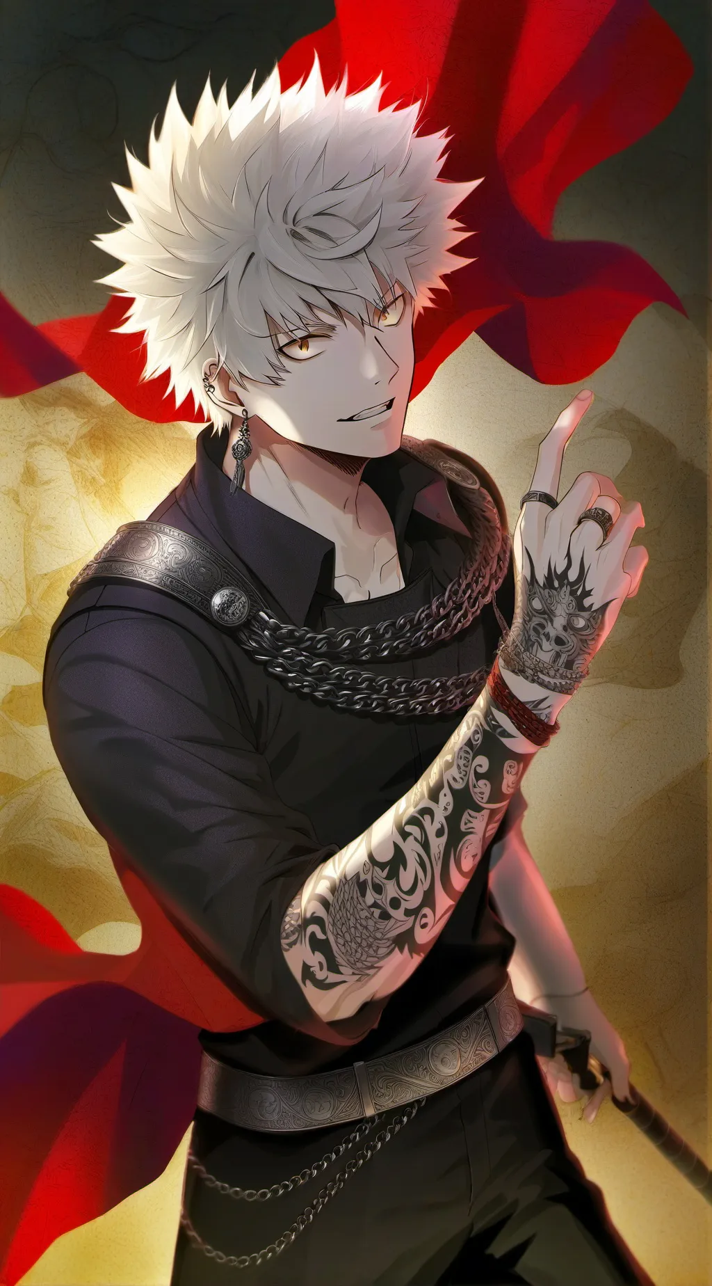 ai character: tu muerte background