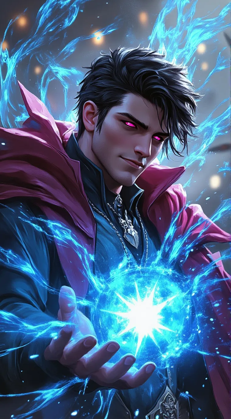 ai character: Zander Blackwood background