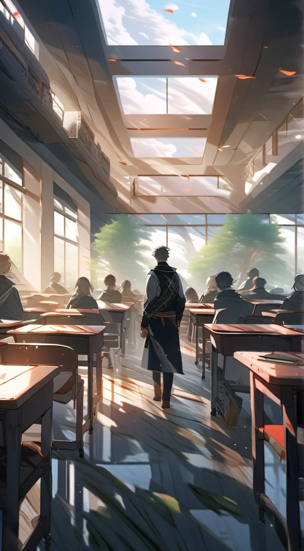 ai character: a school background