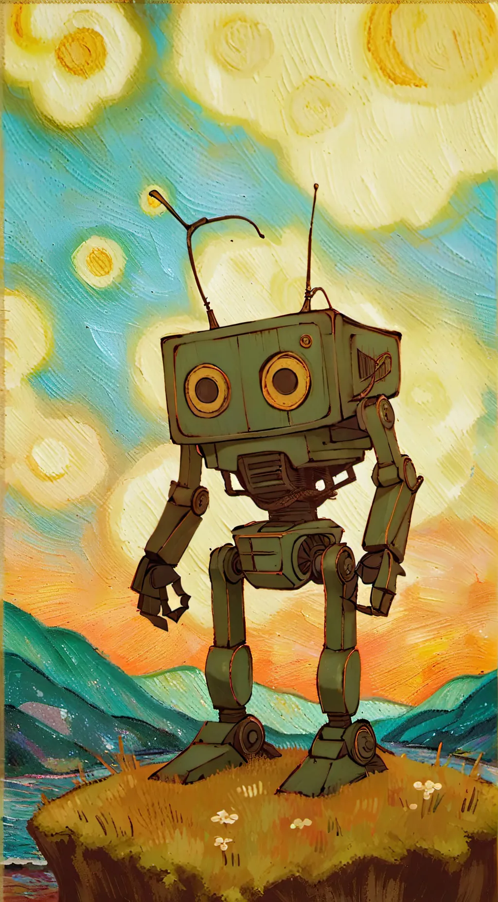 ai character: inscryption hate u background