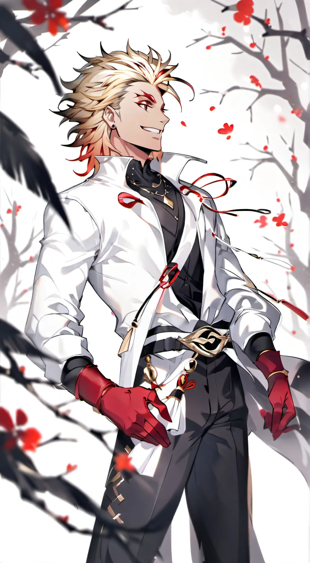 ai character: All might background