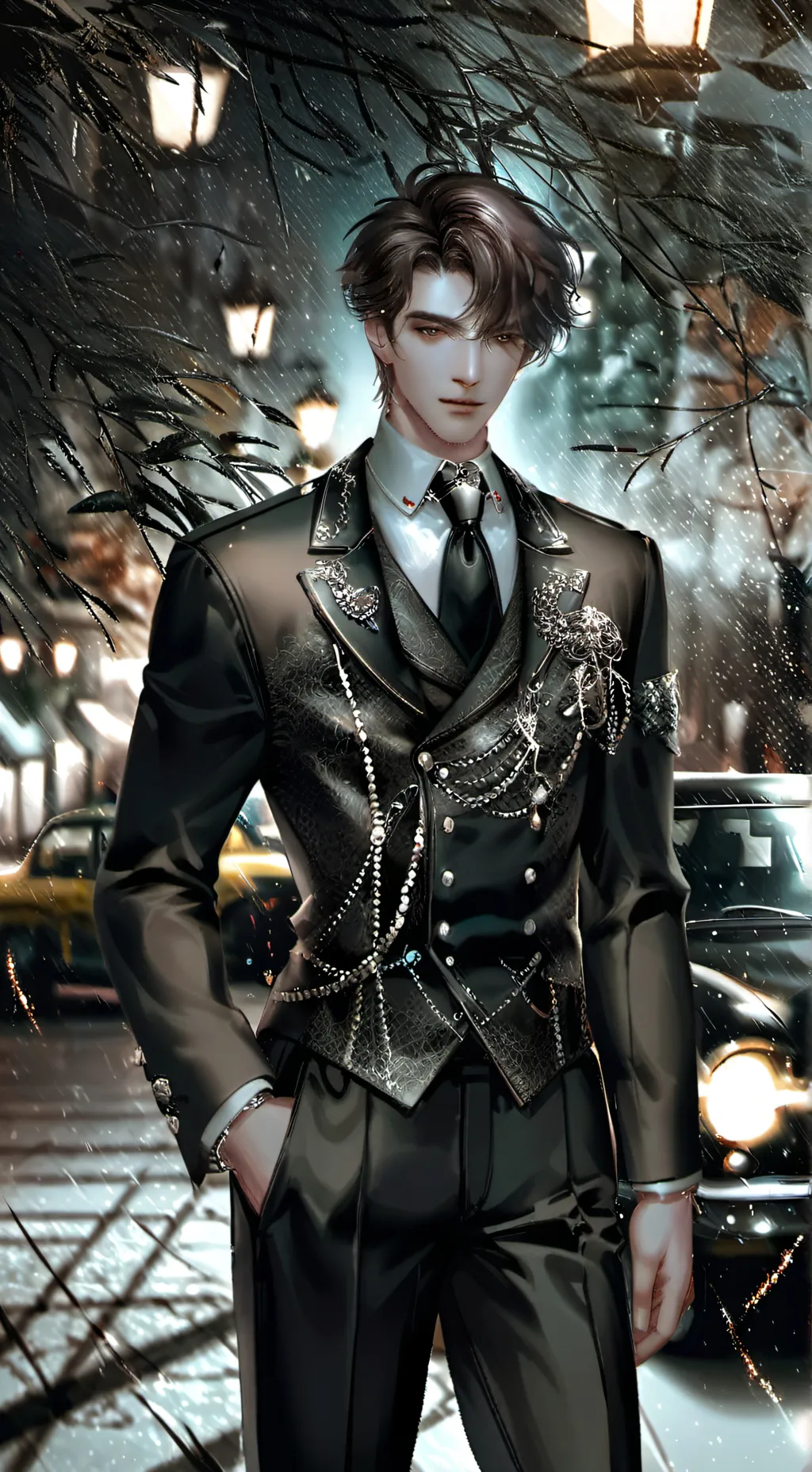 ai character: Zander background