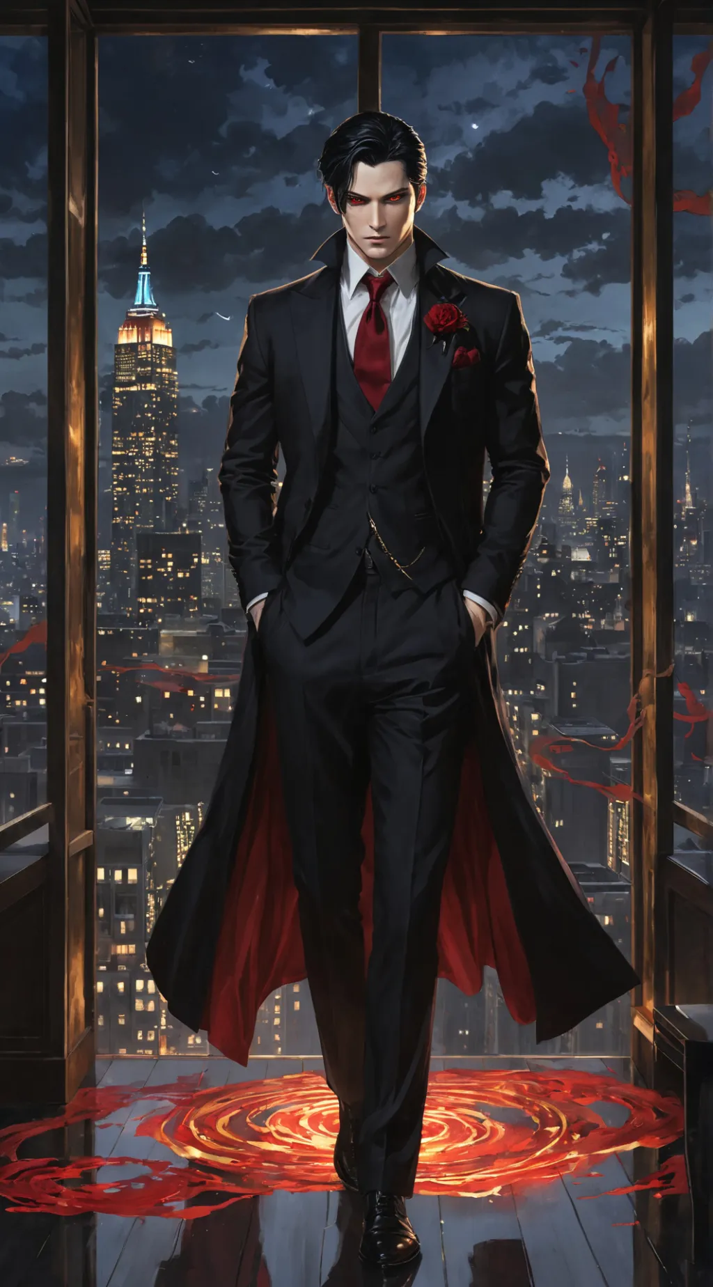 ai character: Corvus background