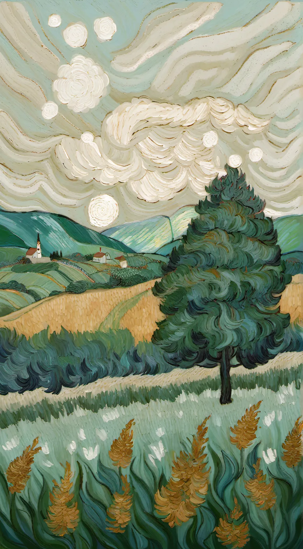 ai character: papayuela background