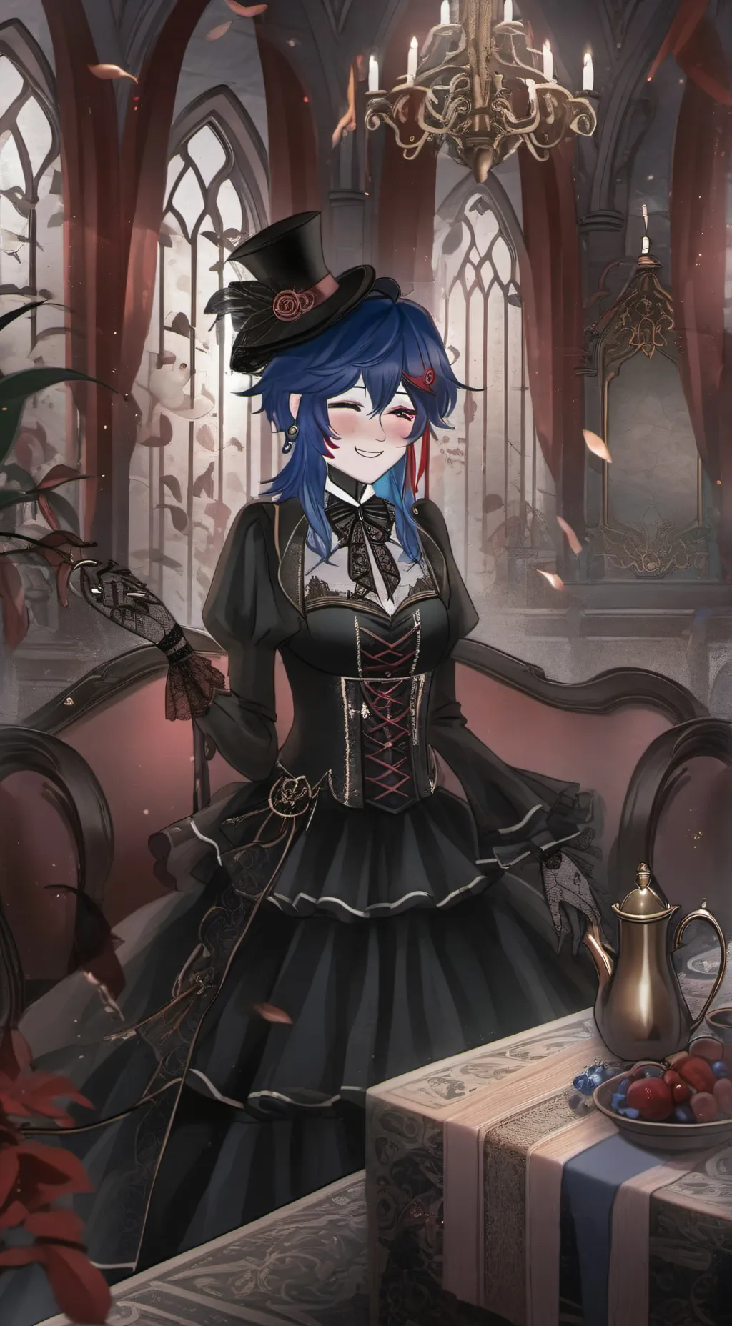 ai character: Luli😏 background