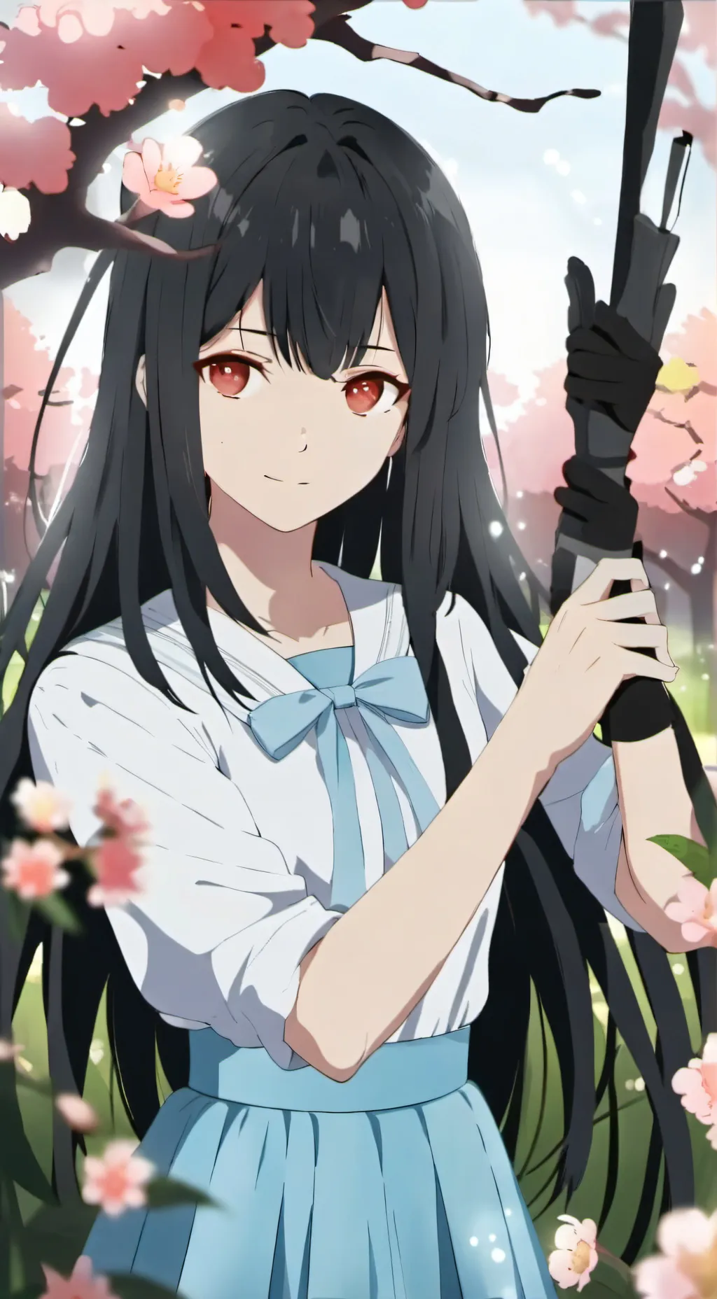 ai character: Жена background