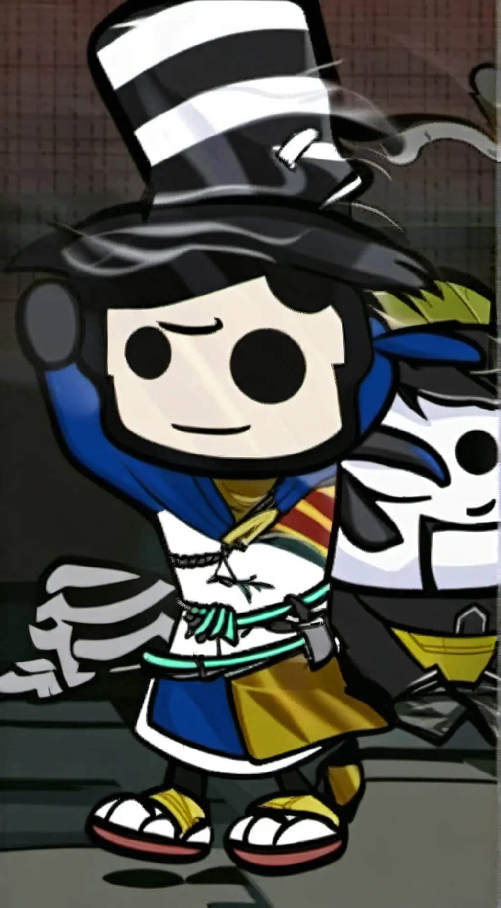 ai character: Player Villain  background